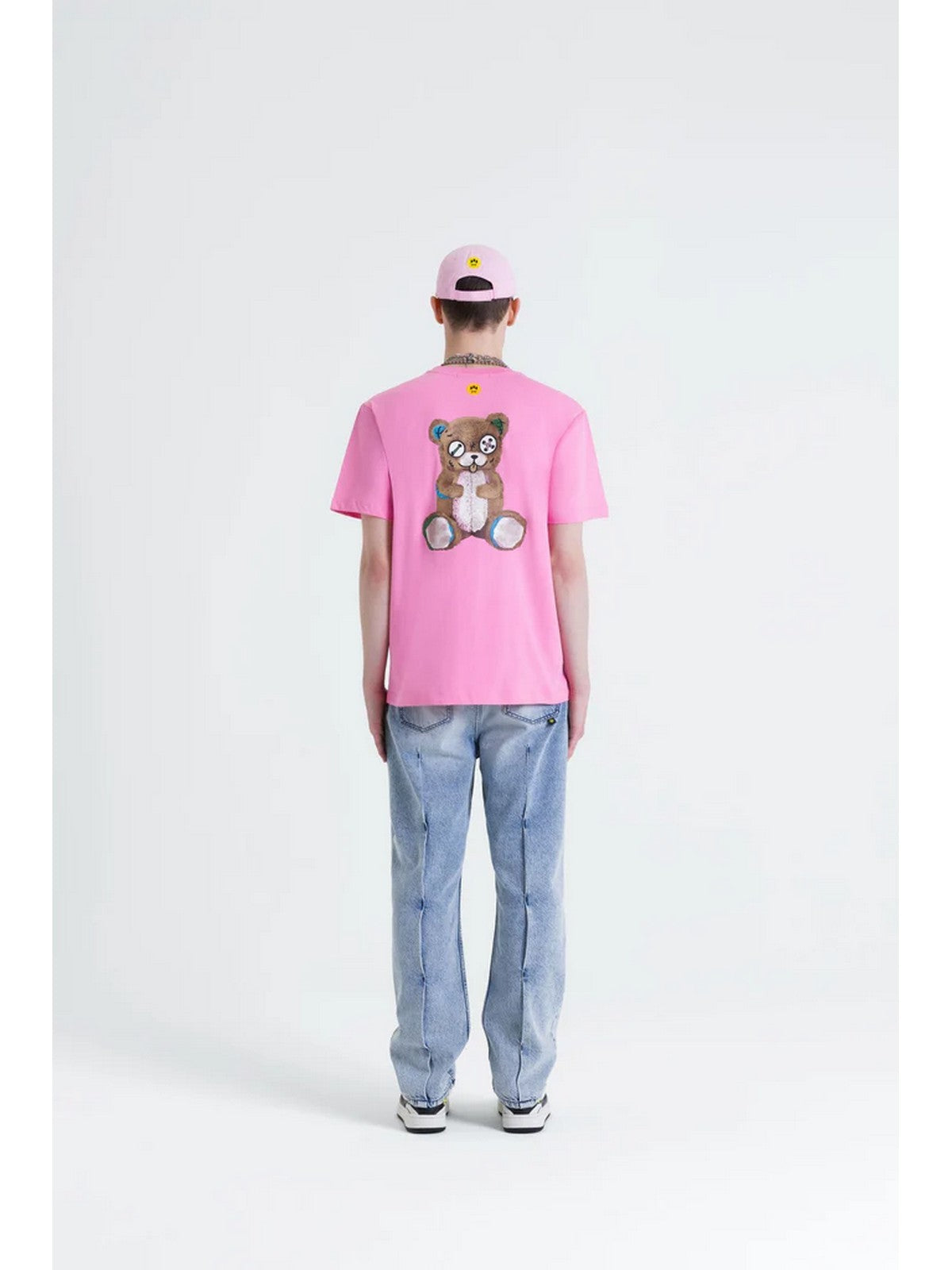 BARROW T-shirt Uomo S5BWUATH150 BW036 Rosa gioboutiqueweb