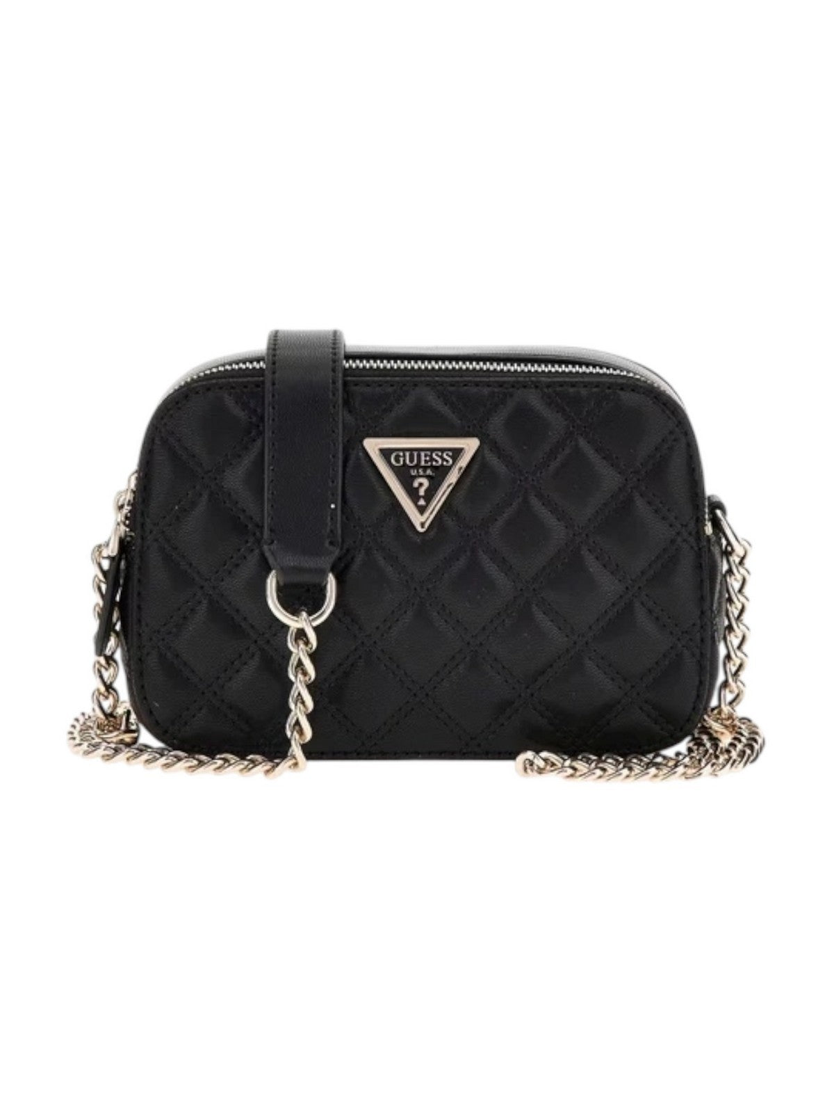 GUESS Borsa Donna GIULLY CAMERA BAG HWQG87 48140 BLA BLACK gioboutiqueweb