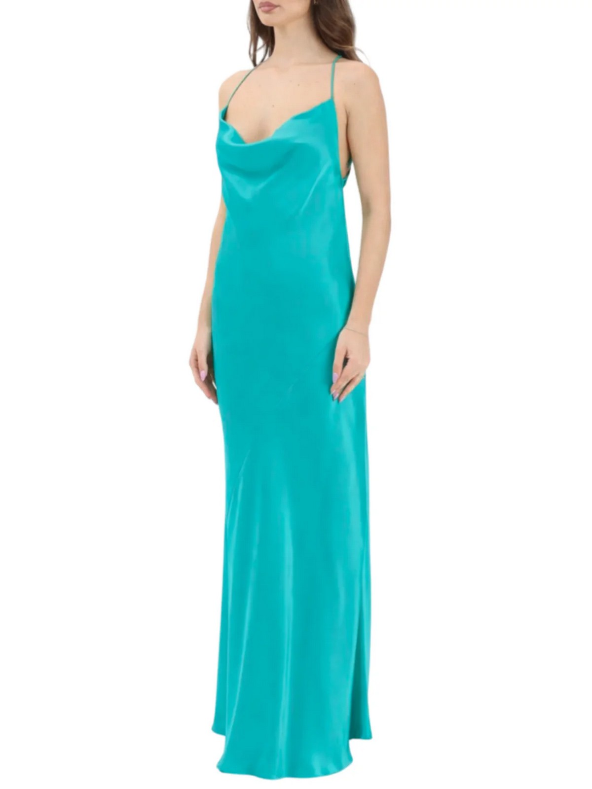 PINKO Abito Donna FARRO ABITO 106587-A1Y5 V76 VERDE MATTONELLA