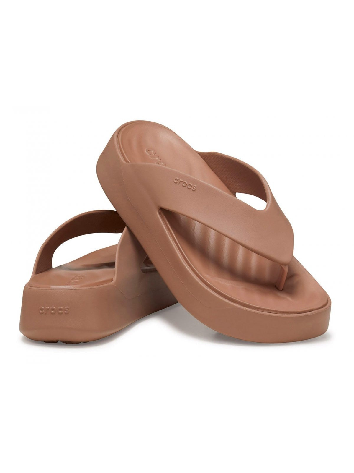 CROCS Infradito Donna Getaway Platform Flip W 209410 2Q9 Marrone gioboutiqueweb