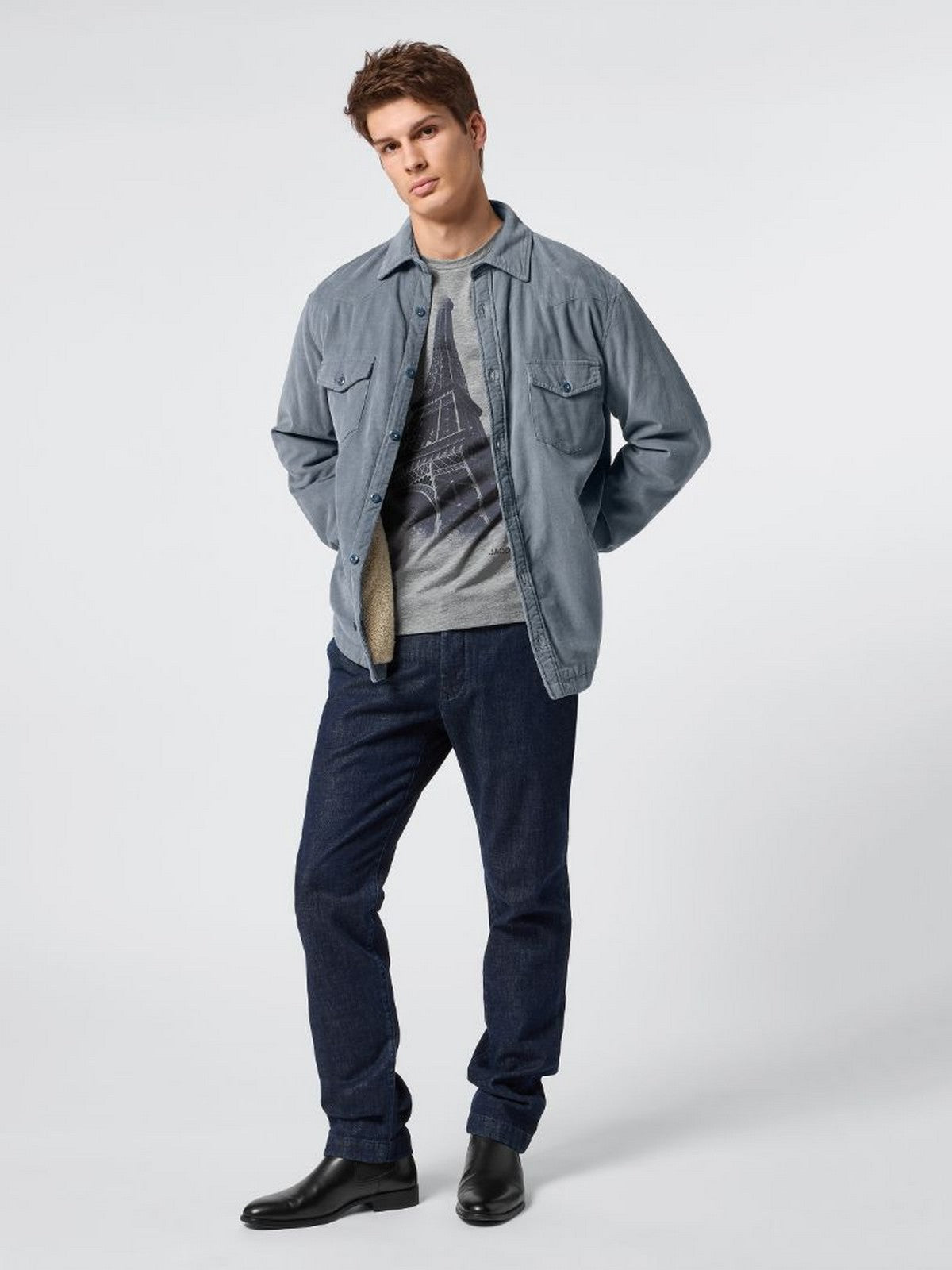 JACOB COHEN Jeans Uomo Bobby U P 001 01 S 3736 860D Blu gioboutiqueweb