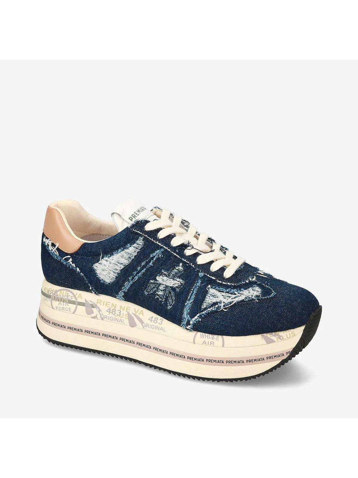 PREMIATA Sneaker Donna BETH VAR 6714 Blu gioboutiqueweb