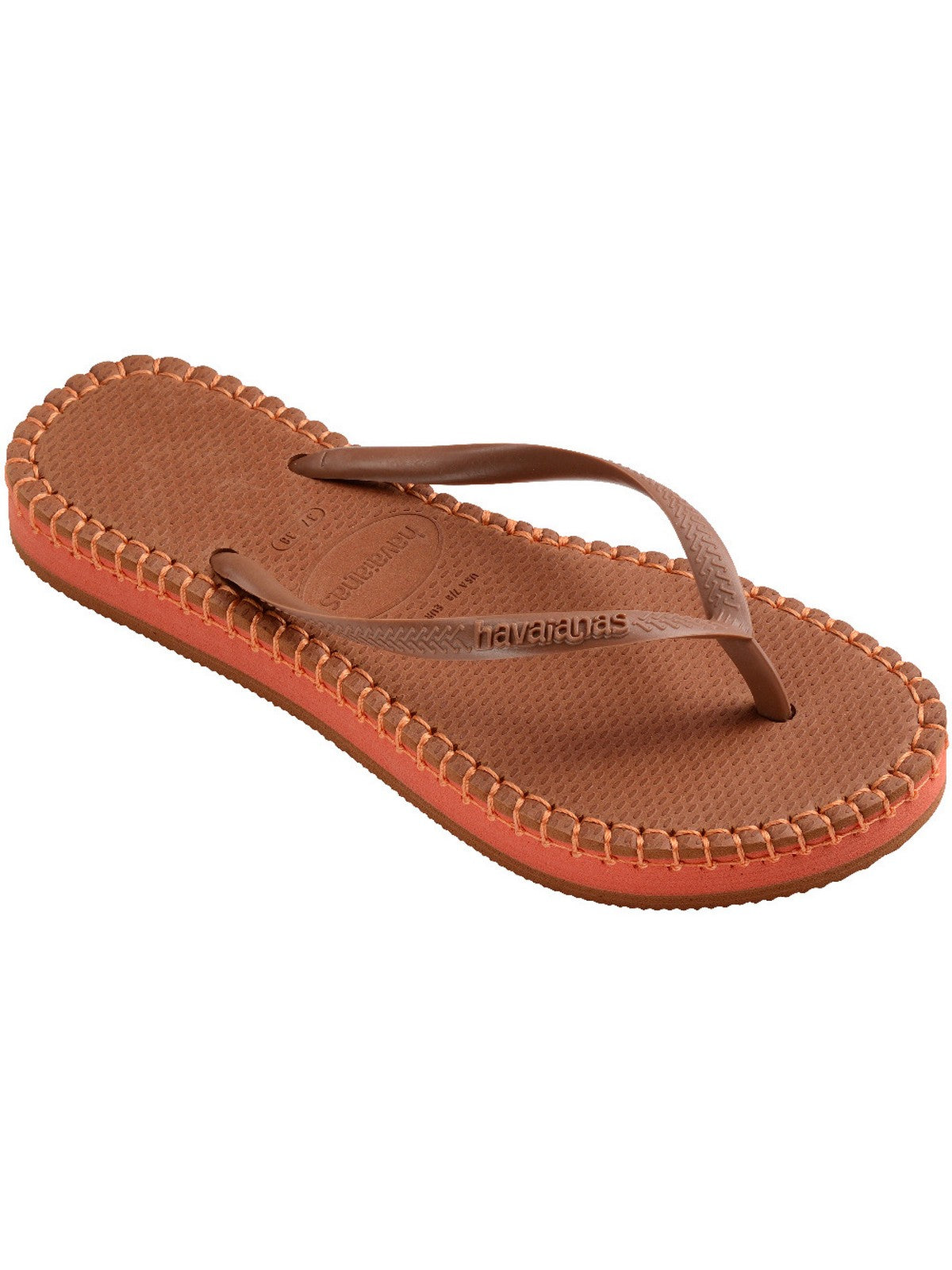 HAVAIANAS Infradito Donna Hav. Slim flatform loop 4149928.1976 Rosso gioboutiqueweb