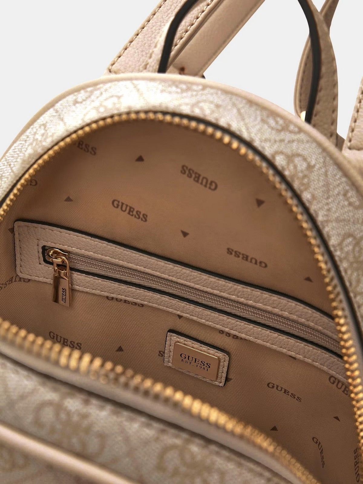 GUESS Zaino Donna MANHATTAN II BACKPACK HWSG71 18320 LTL LATTE LOGO