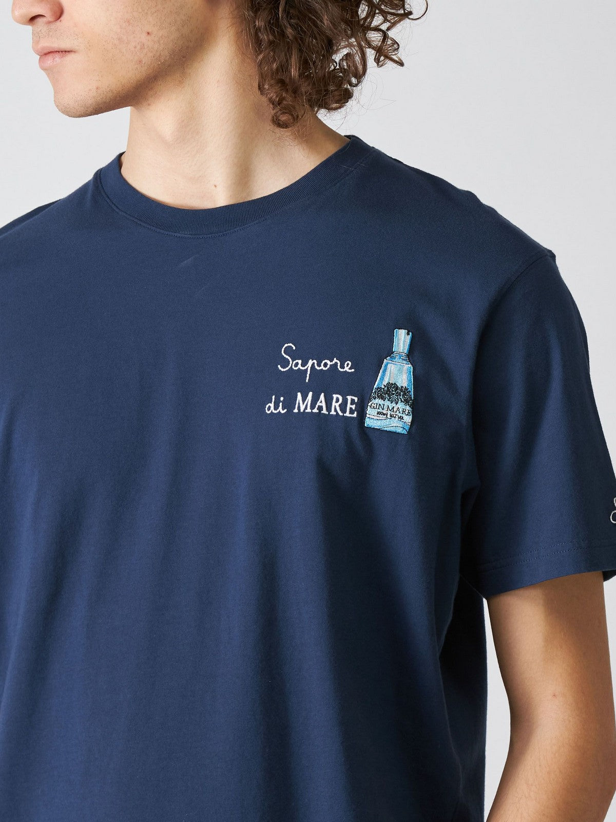 MC2 SAINT BARTH T-Shirt e Polo Uomo TSHIRT MAN 00752F Blu gioboutiqueweb