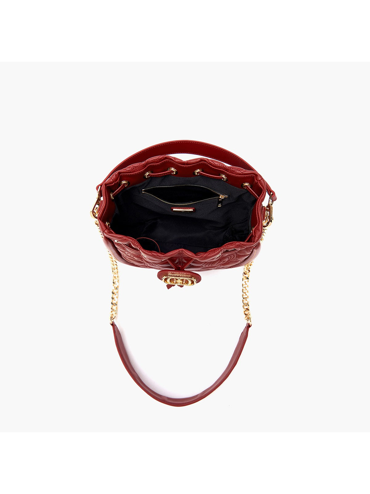 La bolsa de mujer Carrie 132P-B-273-lea Blo Marrone