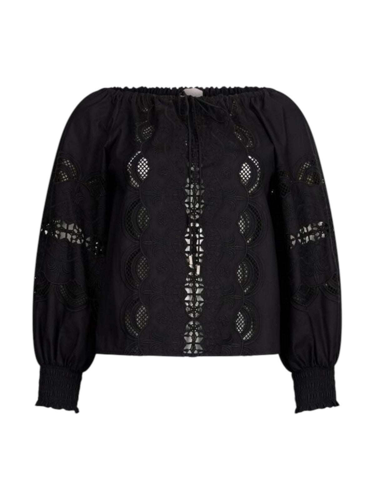 LIU JO WHITE Blusa Donna WA5257T4853 22222 Nero gioboutiqueweb