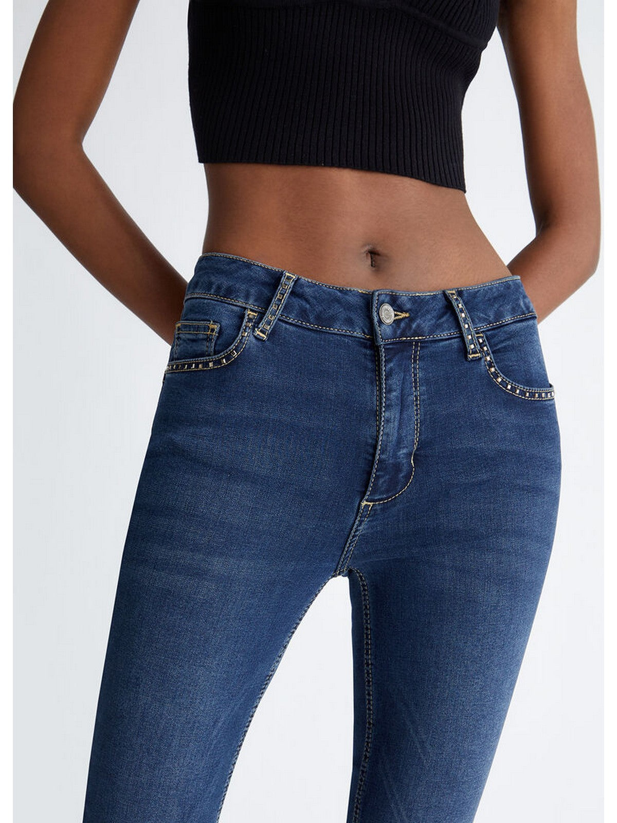 LIU JO BLUE DENIM Jeans Donna UA4013D4188 78158 Blu gioboutiqueweb