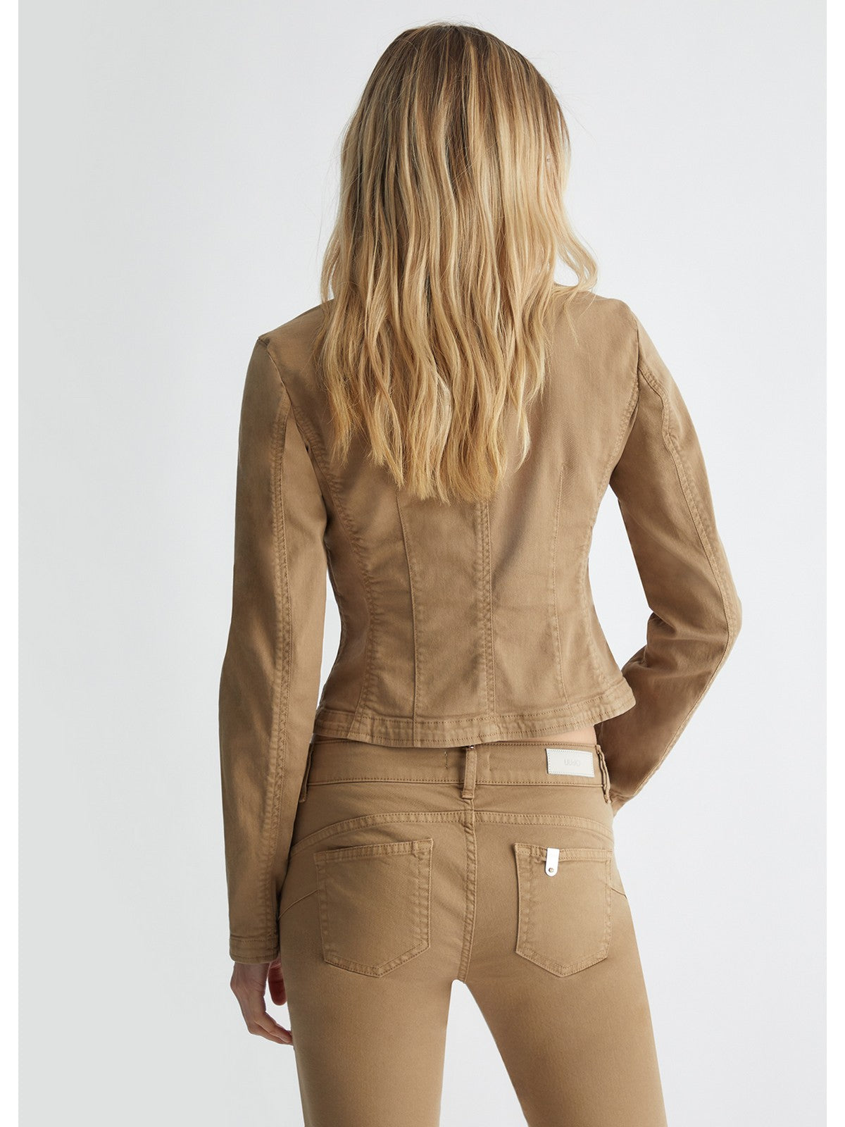 LIU JO WHITE Giacca Donna MA4278T3489 71022 Beige gioboutiqueweb