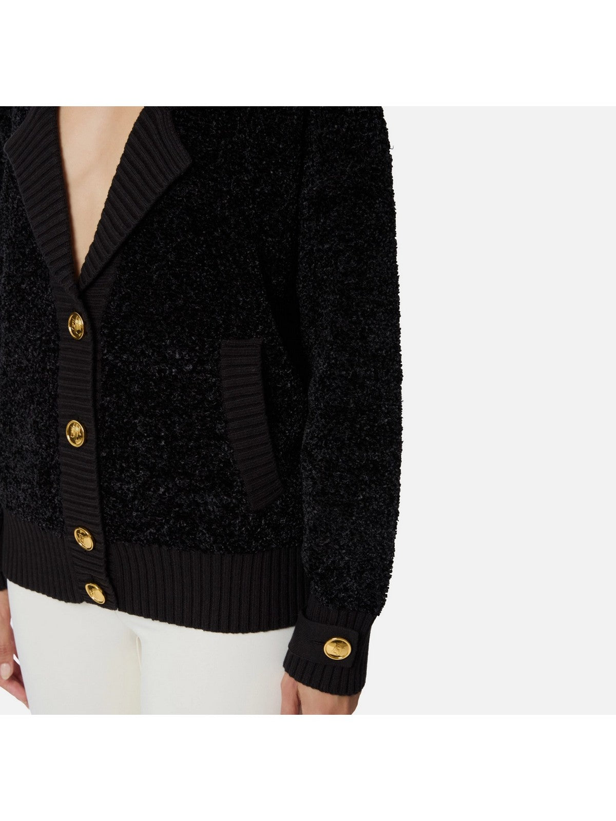 ELISABETTA FRANCHI Maglia Donna MK44S57E2 110 Nero gioboutiqueweb