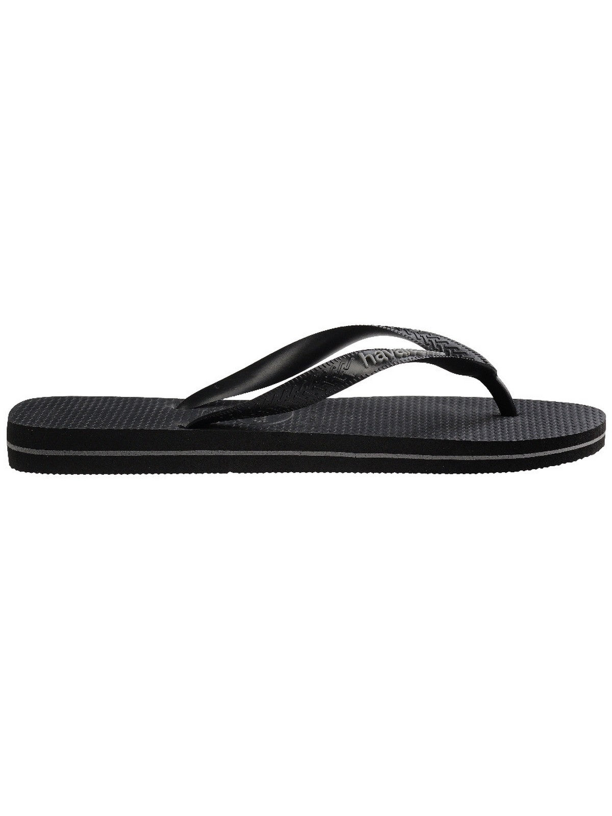 HAVAIANAS Infradito Uomo Hav. Top rubber Logo filette 4148756.0090 Nero gioboutiqueweb