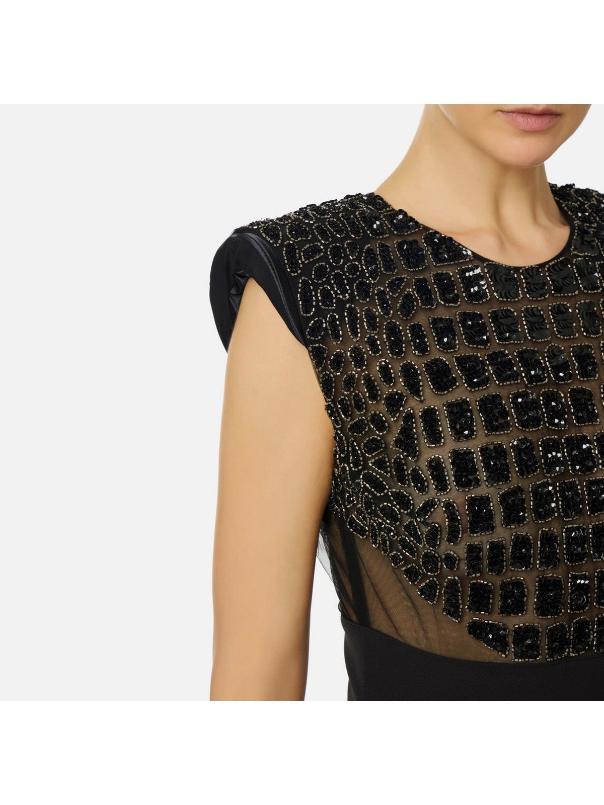 ELISABETTA FRANCHI Abito Donna AB83457E2 110 Nero gioboutiqueweb