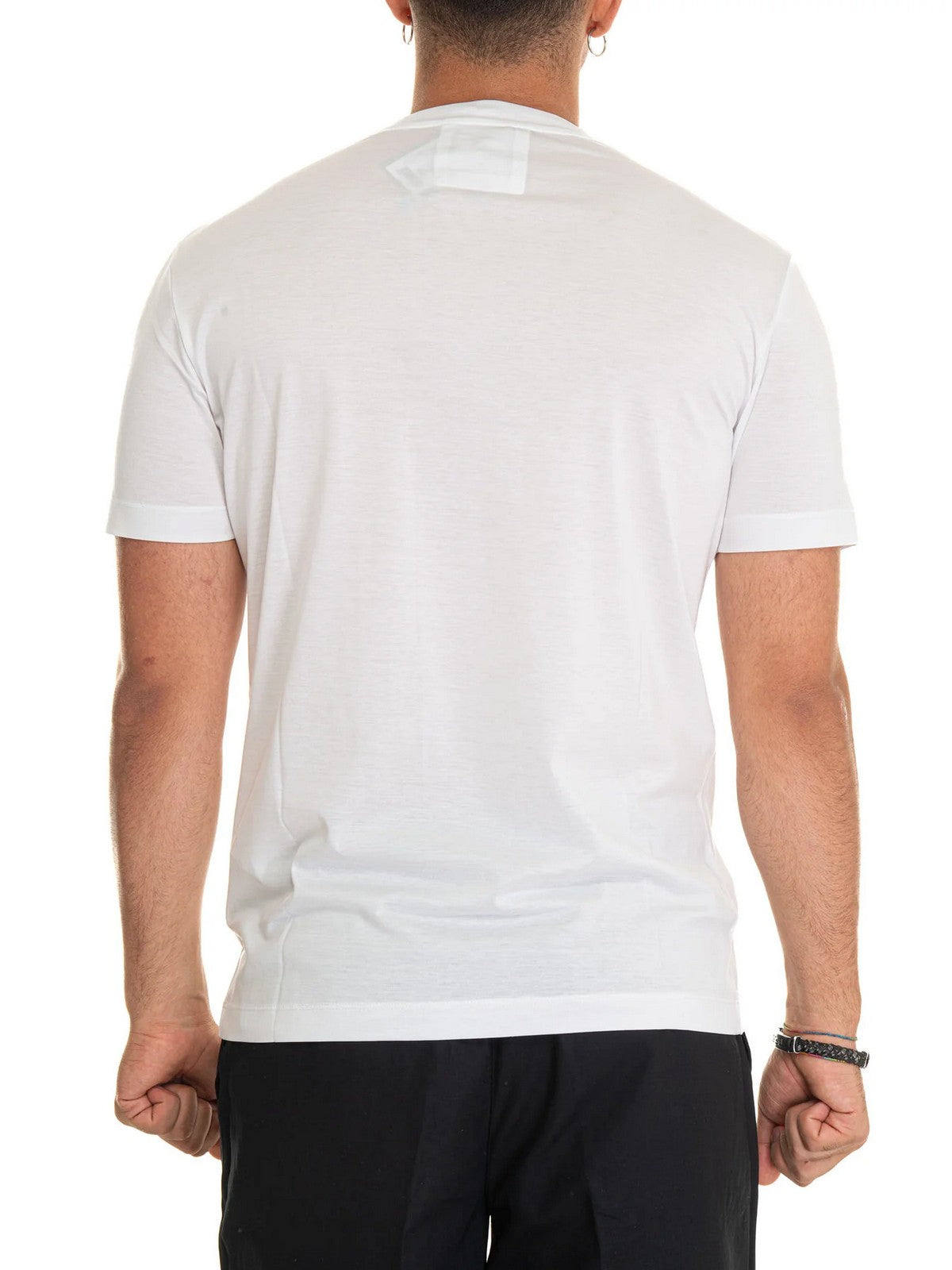 EMPORIO ARMANI T-shirt Uomo 8N1TE8 1JUVZ 0100 Bianco gioboutiqueweb