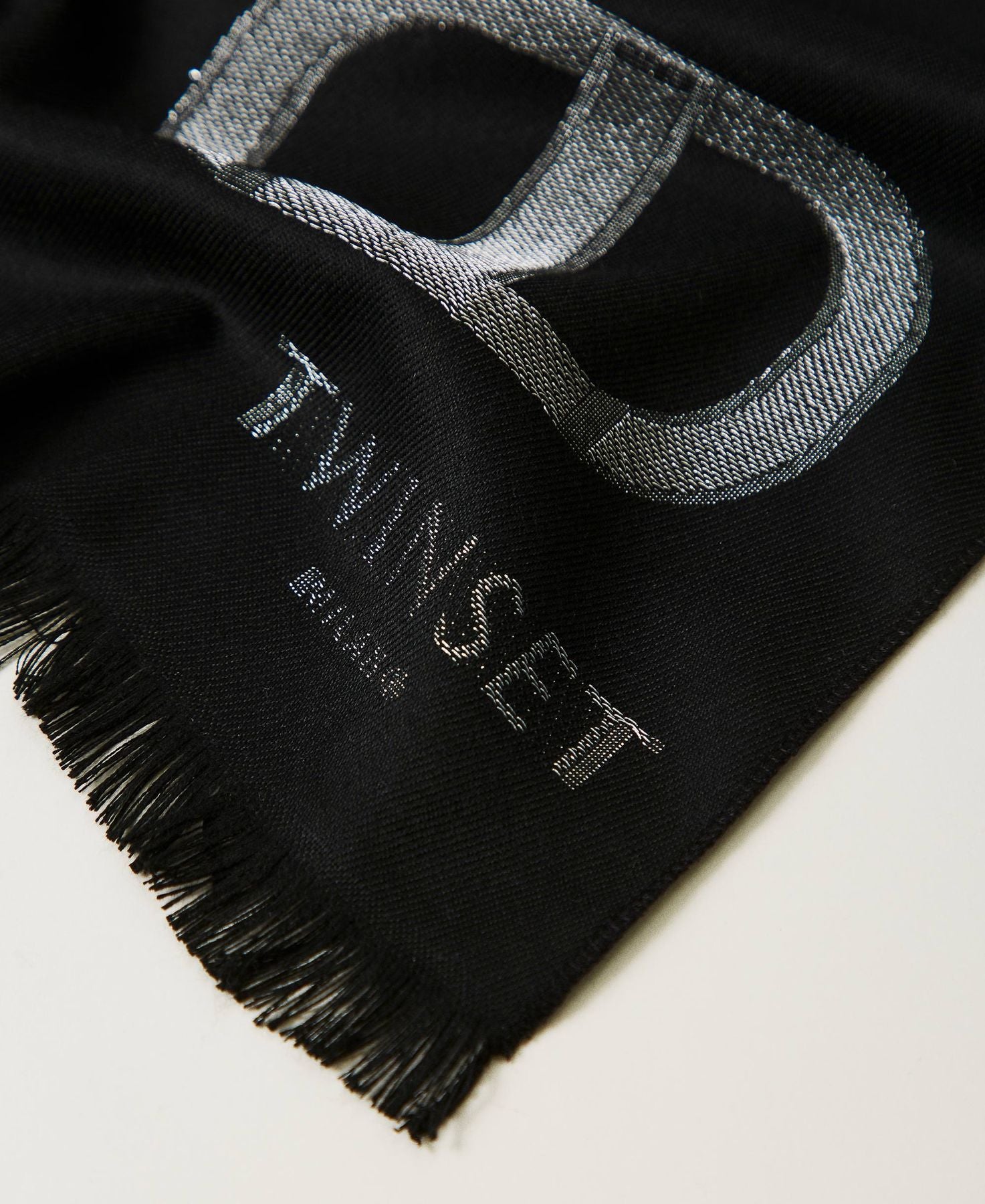 TWINSET Stola Donna 242TA4080 00006 Nero gioboutiqueweb