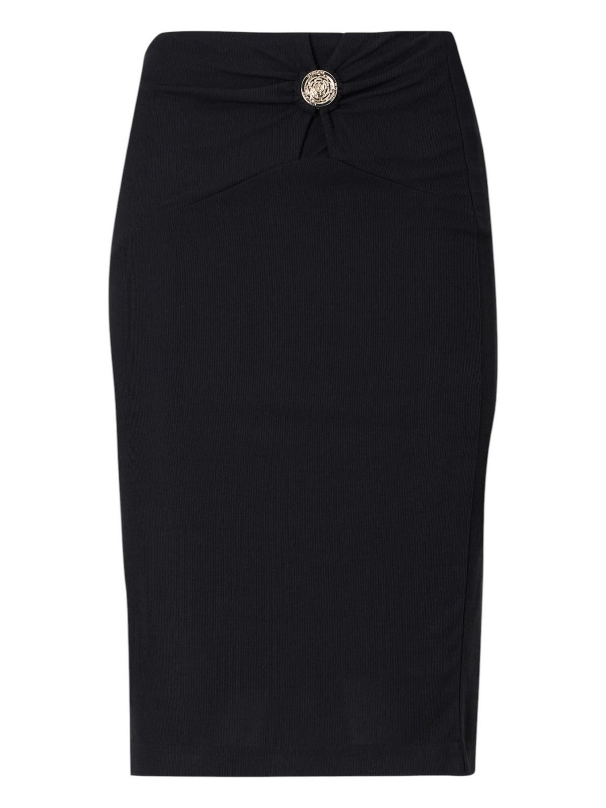 GUESS Gonna Donna ZAMA BUTTON DETAILS SKIRT W5RD53 KAQL2 JBLK Nero gioboutiqueweb