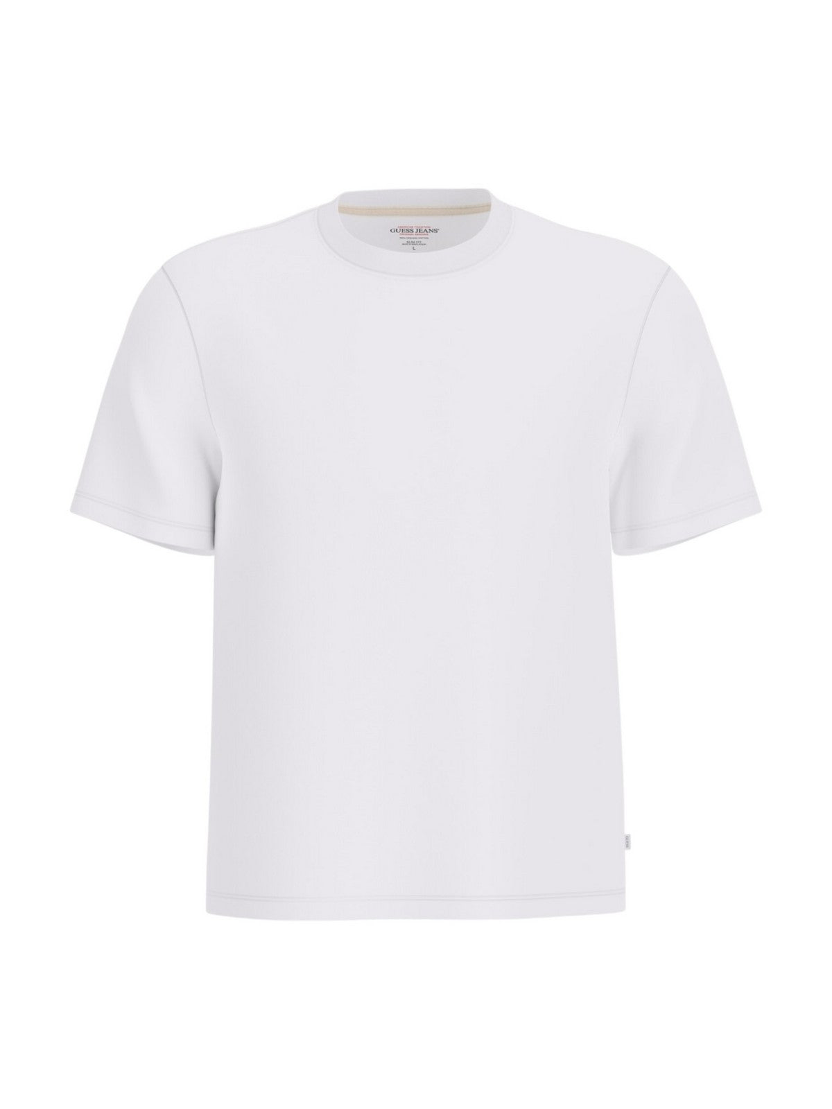 GUESS T-shirt Uomo GJ SLIM FIT SINGLE CN TEE M4BZ39 K6YW1 G011 PURE WHITE gioboutiqueweb