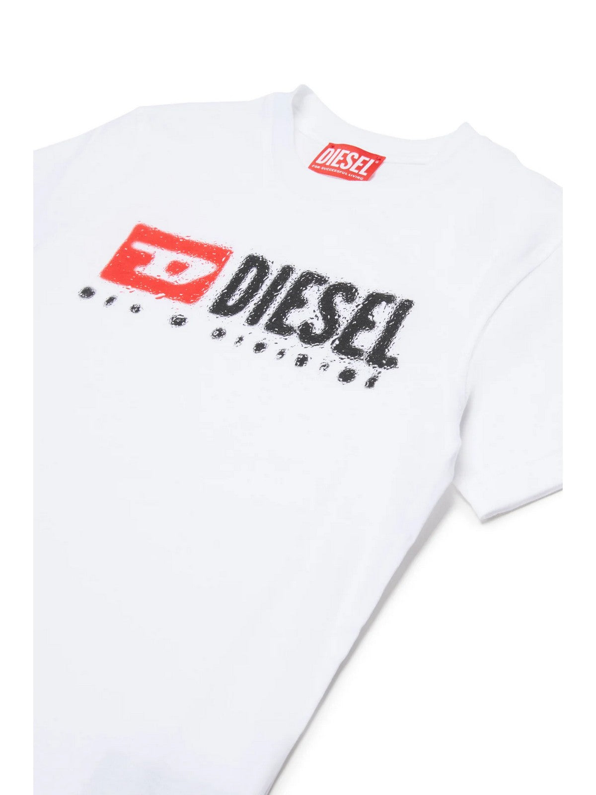 DIESEL T-shirt Bambini e ragazzi J02475 00YI9 K100 Bianco