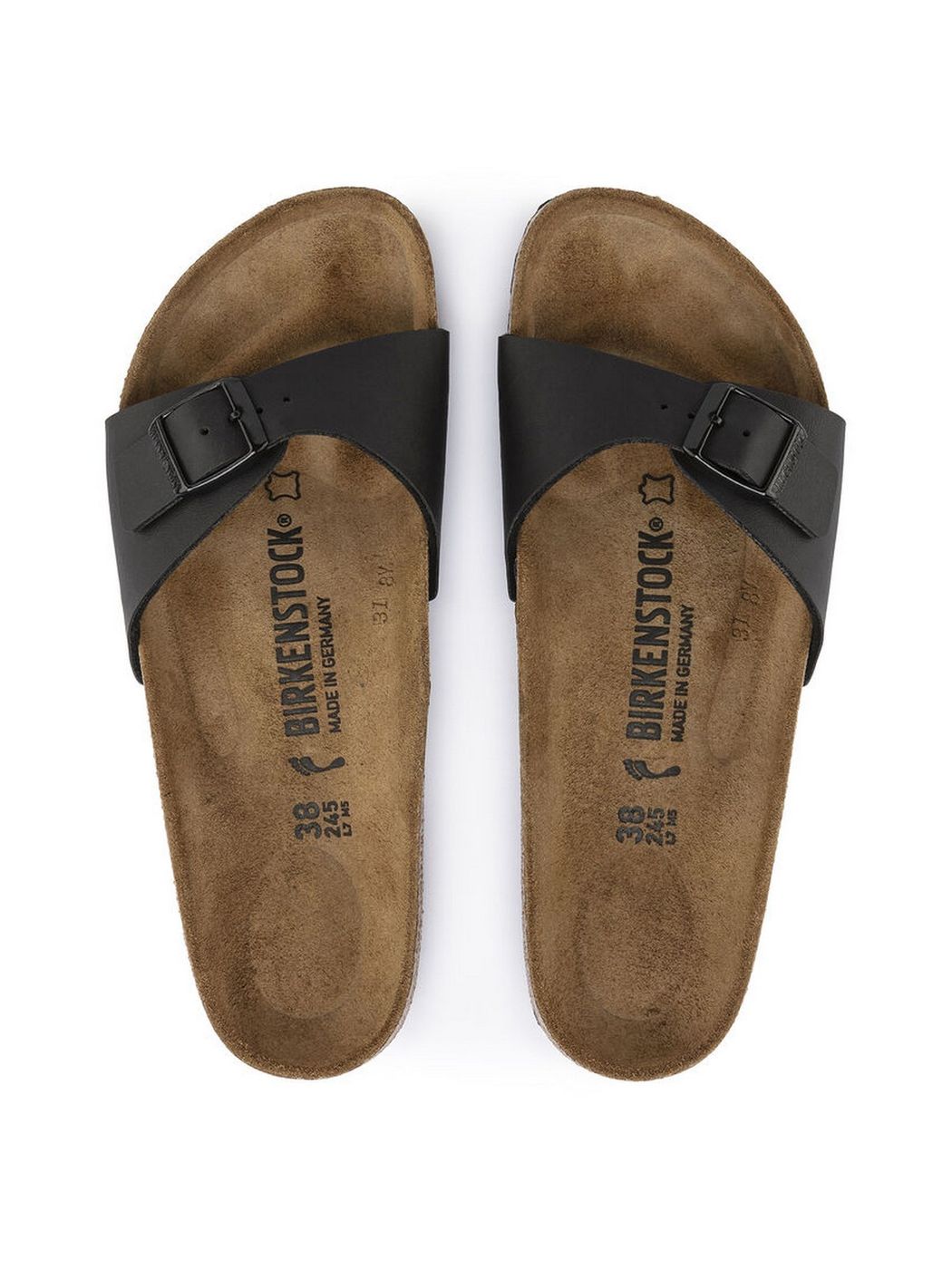 Birkenstock Sandalo Donna Madrid 040793 Schwarz