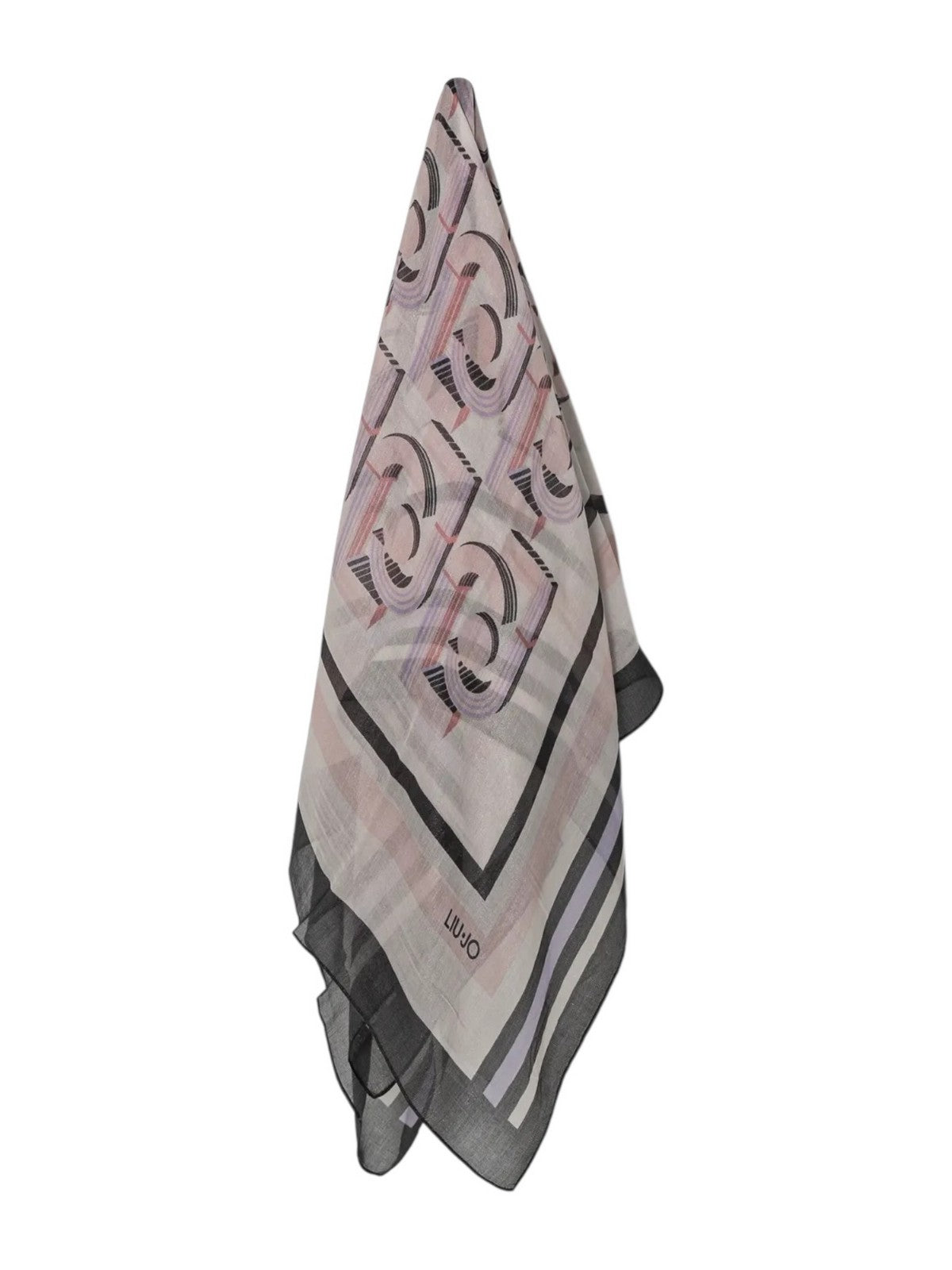 LIU JO SOFT Foulard Donna 2A5024T0300 22222 NERO gioboutiqueweb