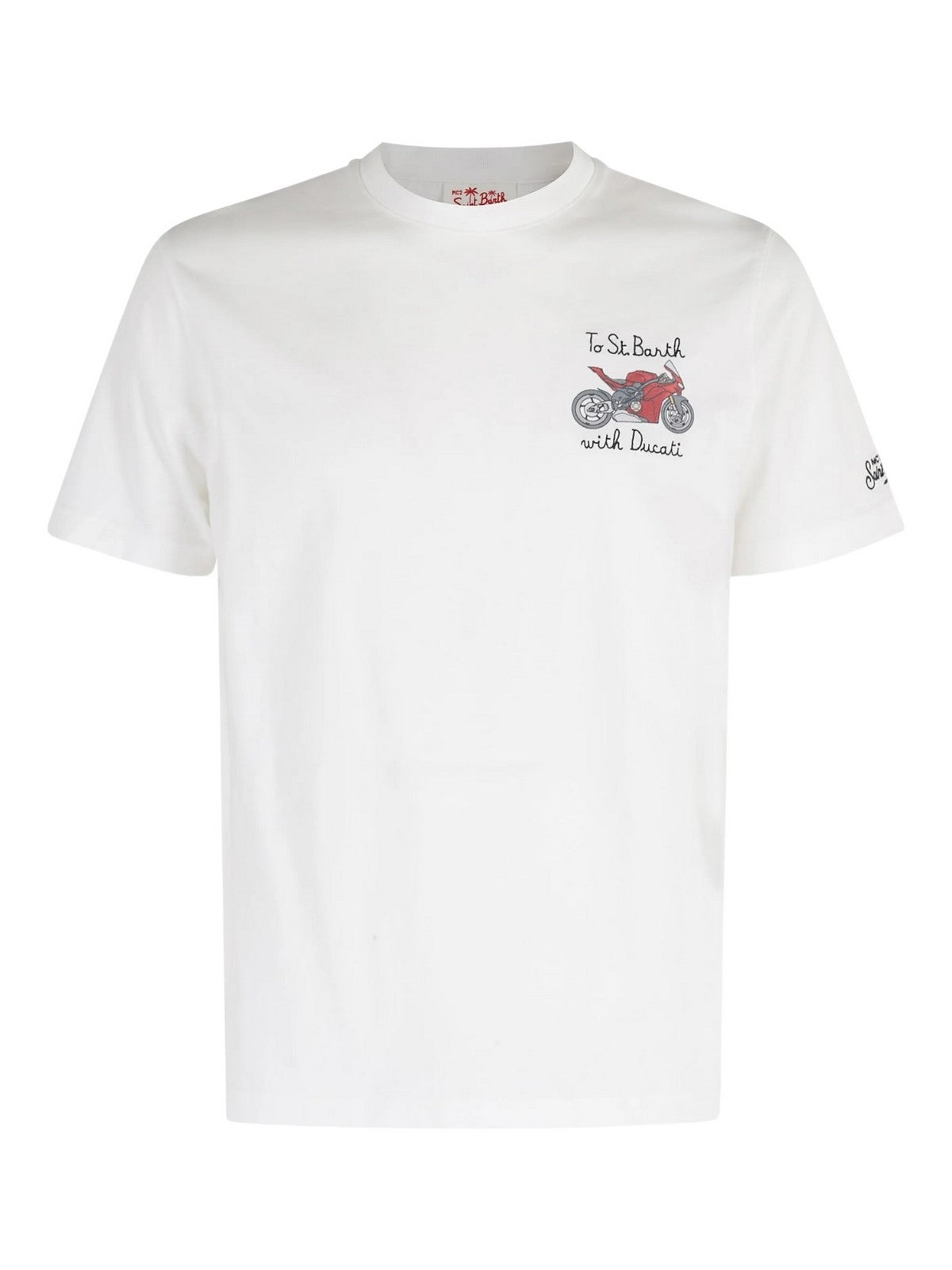 MC2 SAINT BARTH T-shirt Uomo TSHIRT MAN 05712H DUCATI A SB 01N EMB gioboutiqueweb