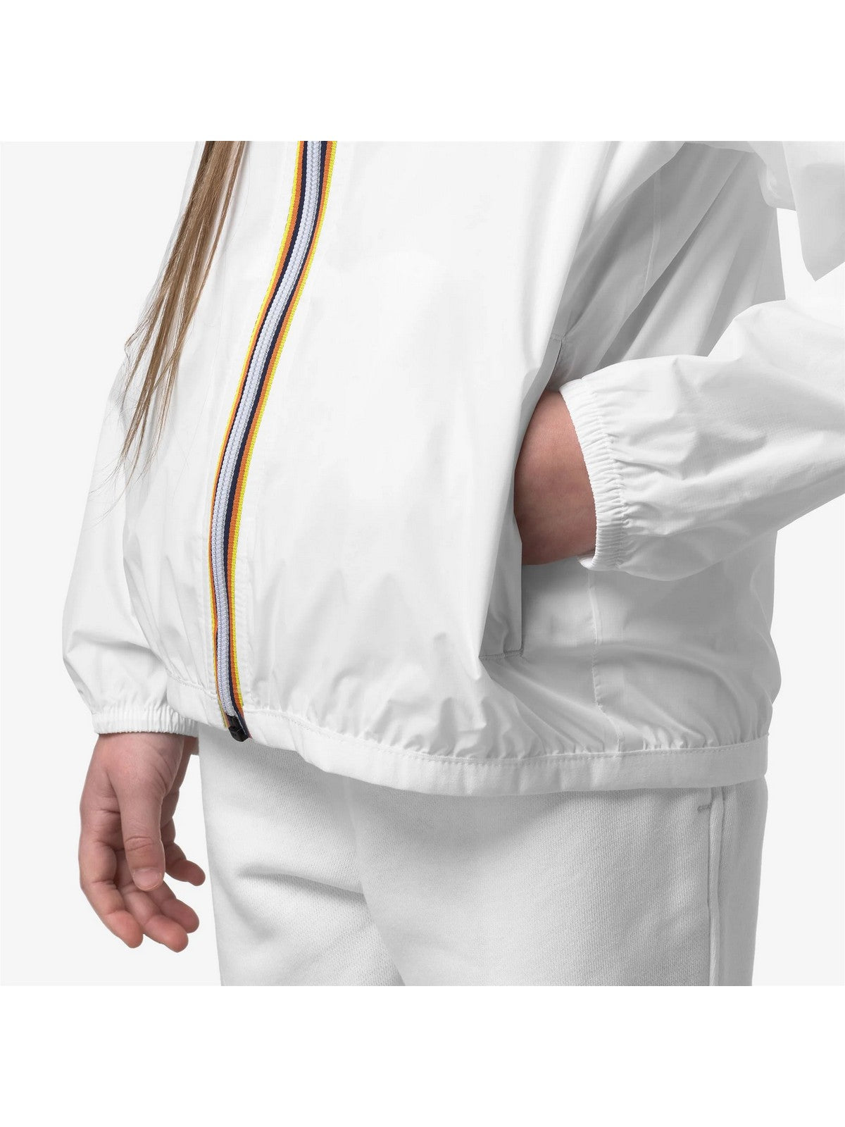 K-WAY Giubbino Unisex bambino P. LE VRAI 4.0 CLAUDE K61336W 001 WHITE