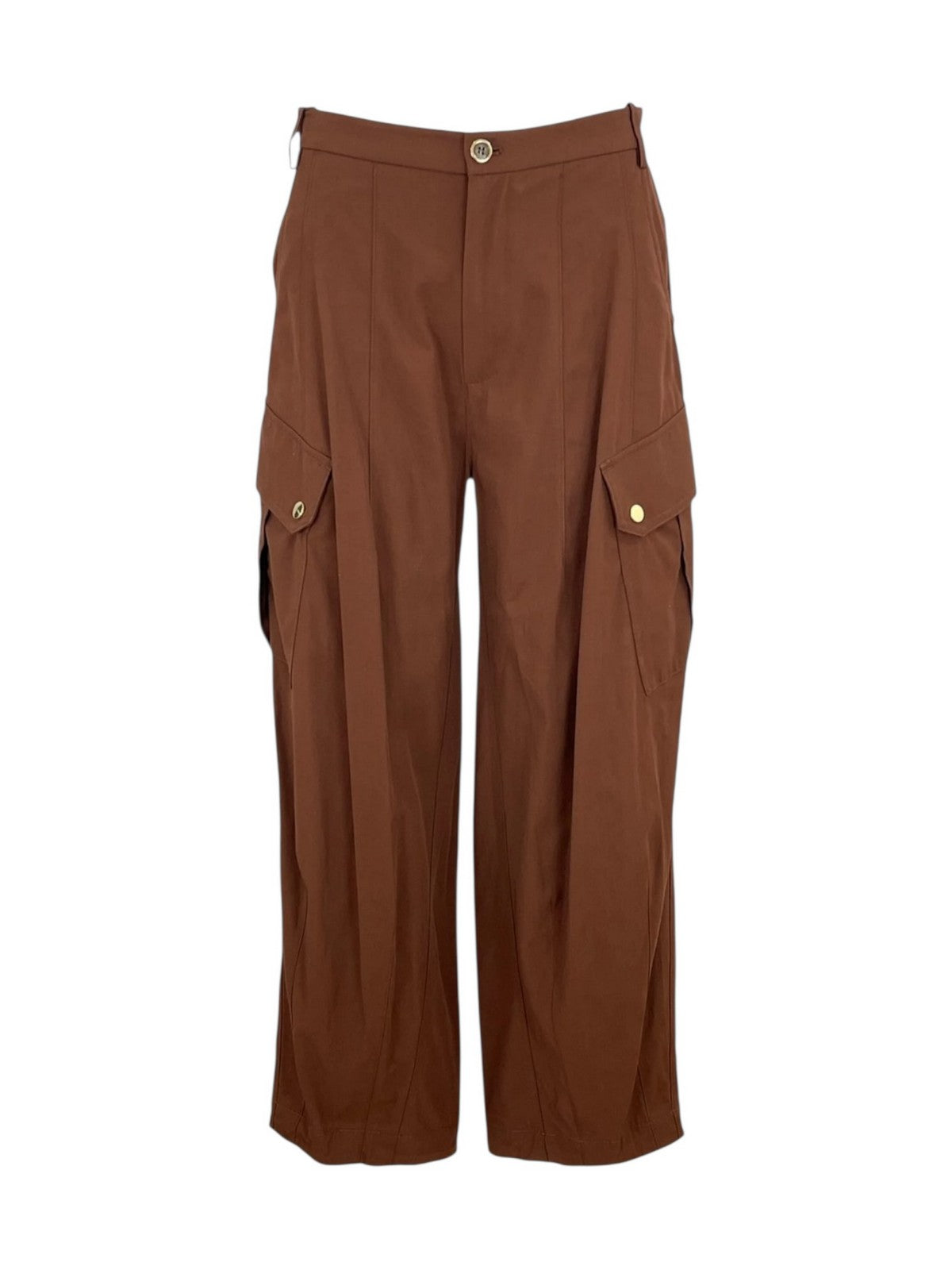 PINKO Pantalone Donna ROSALIN PANTALONE 106278-A2ER L78 MARRONE TERRA X PIANTE