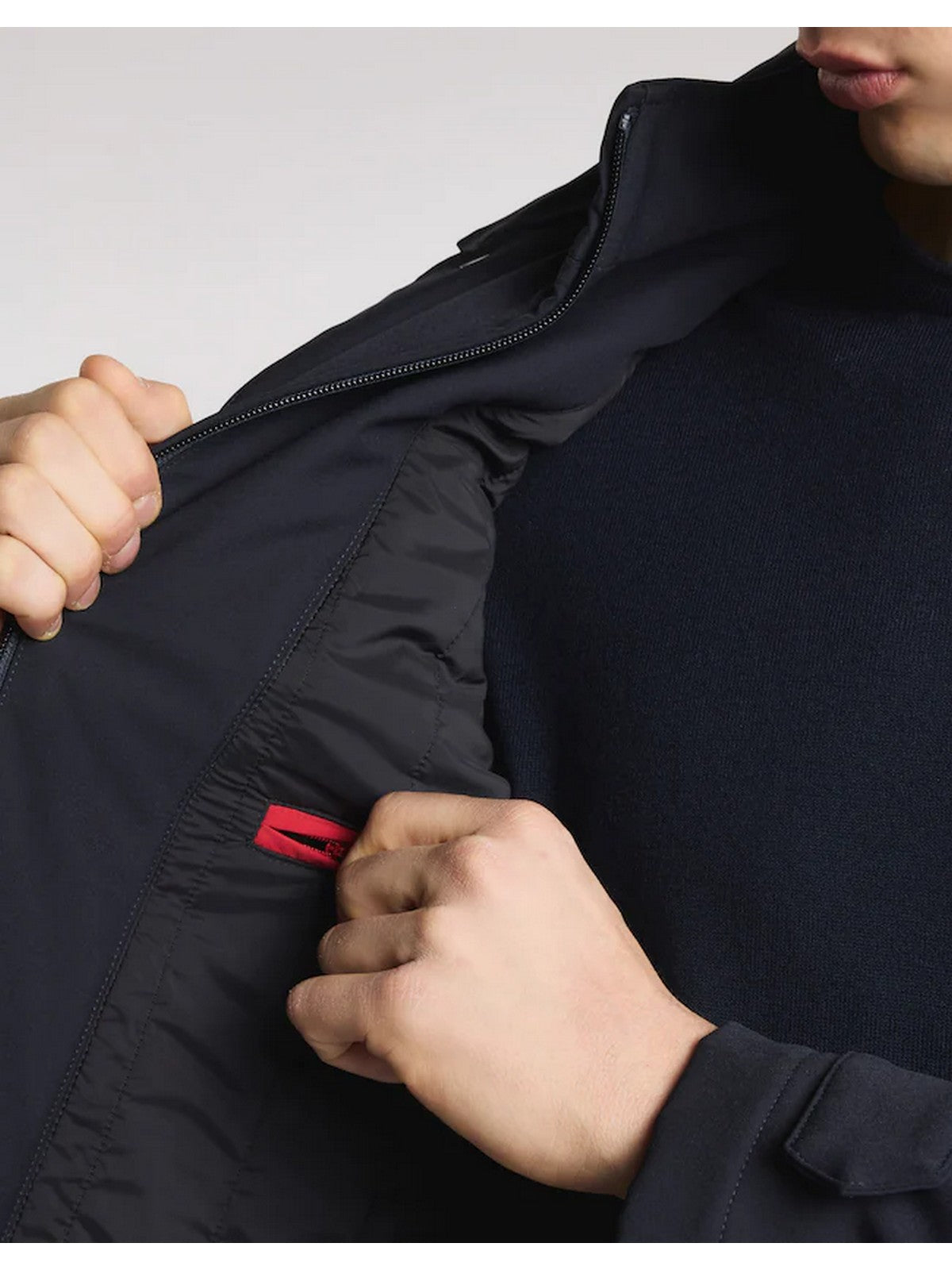 FAY Cappotto Uomo NAM6151037JXRFU807 BLU NAVY gioboutiqueweb