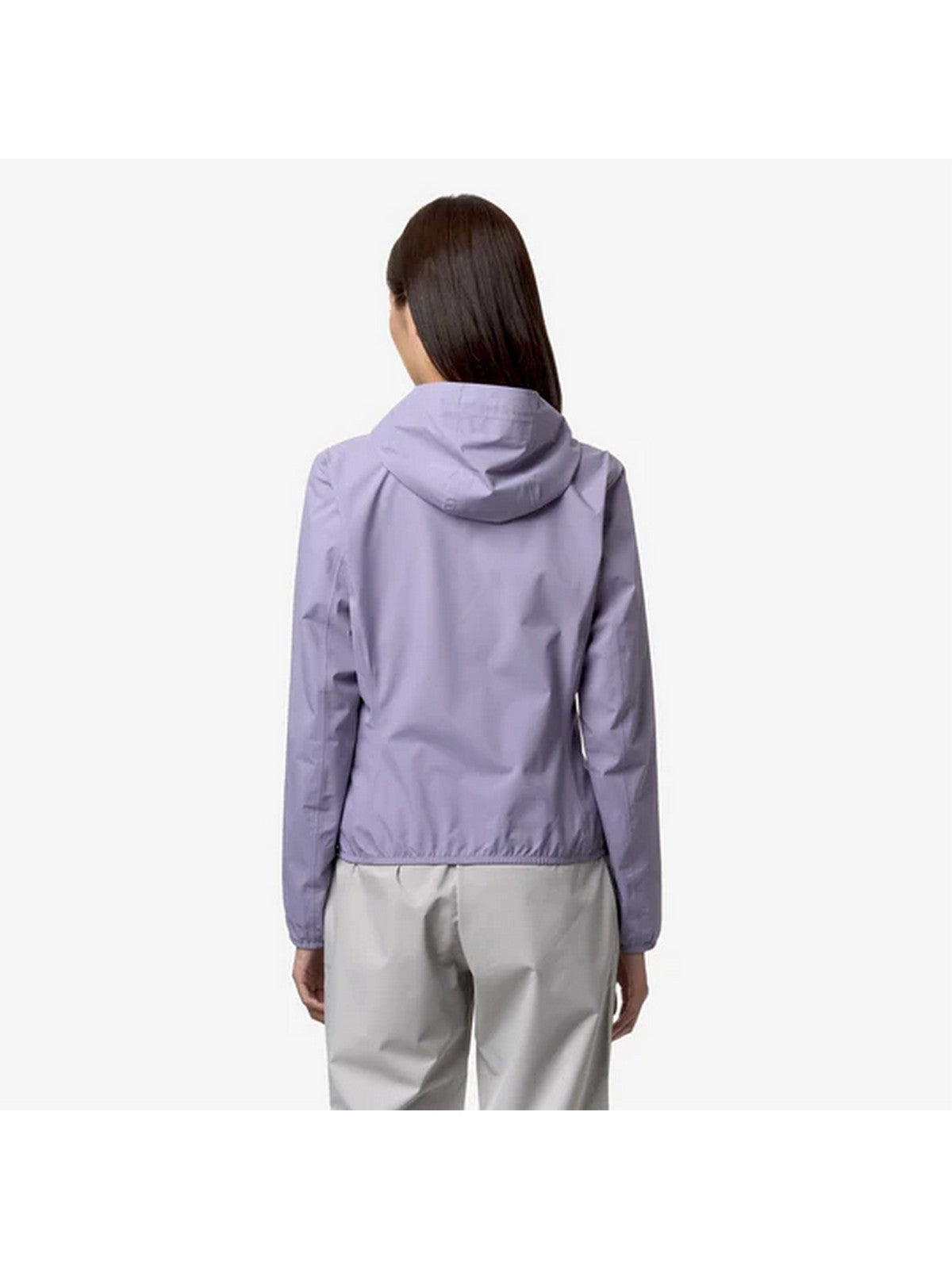 K-WAY Giubbino Donna Lily Eco Stretch Dot K5127LW 721 Viola gioboutiqueweb