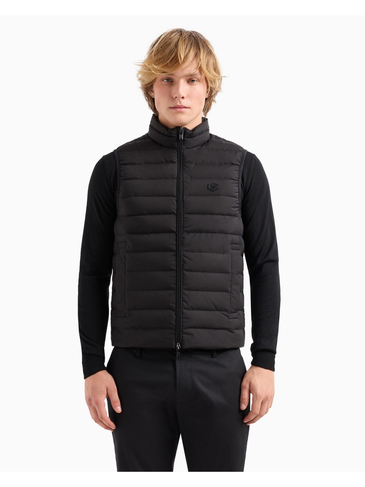 EMPORIO ARMANI Gilet Uomo 8N1BQ1 1NLRZ 0999 Nero gioboutiqueweb