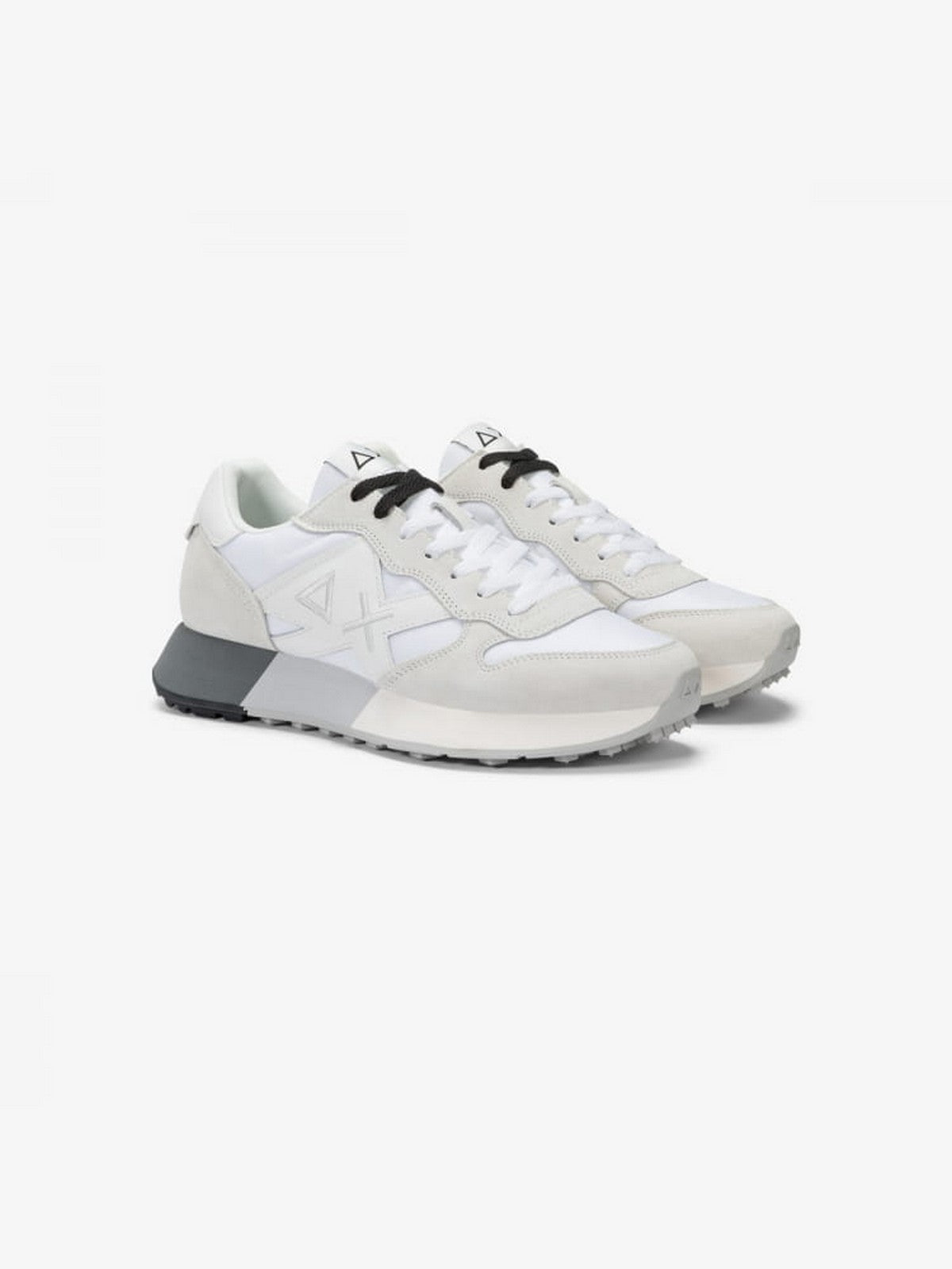 SUN68 Sneaker Uomo JAKI 2.0 BICOLOR Z35112 0101 Bianco gioboutiqueweb