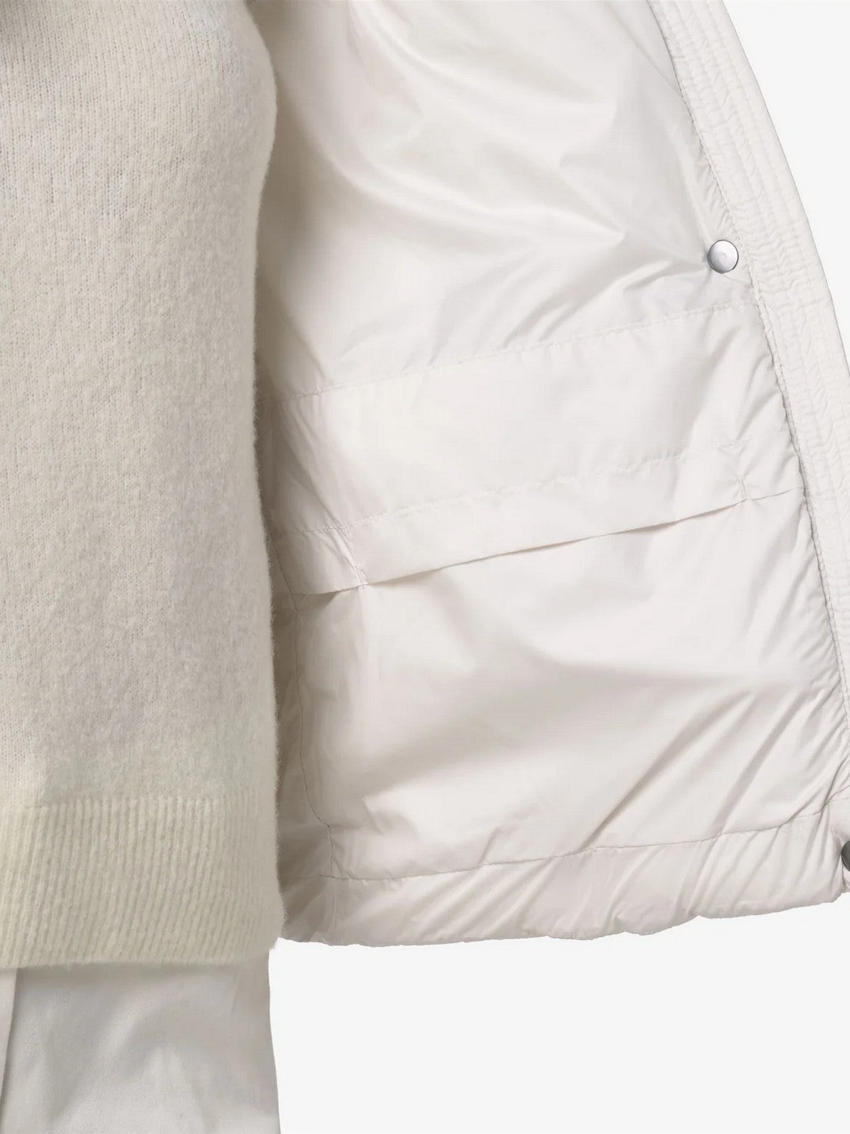 K-WAY Piumino Donna LETHILLE THERMO MICROFIBER K7136KW B2Z WHITE GARDENIA COMBO