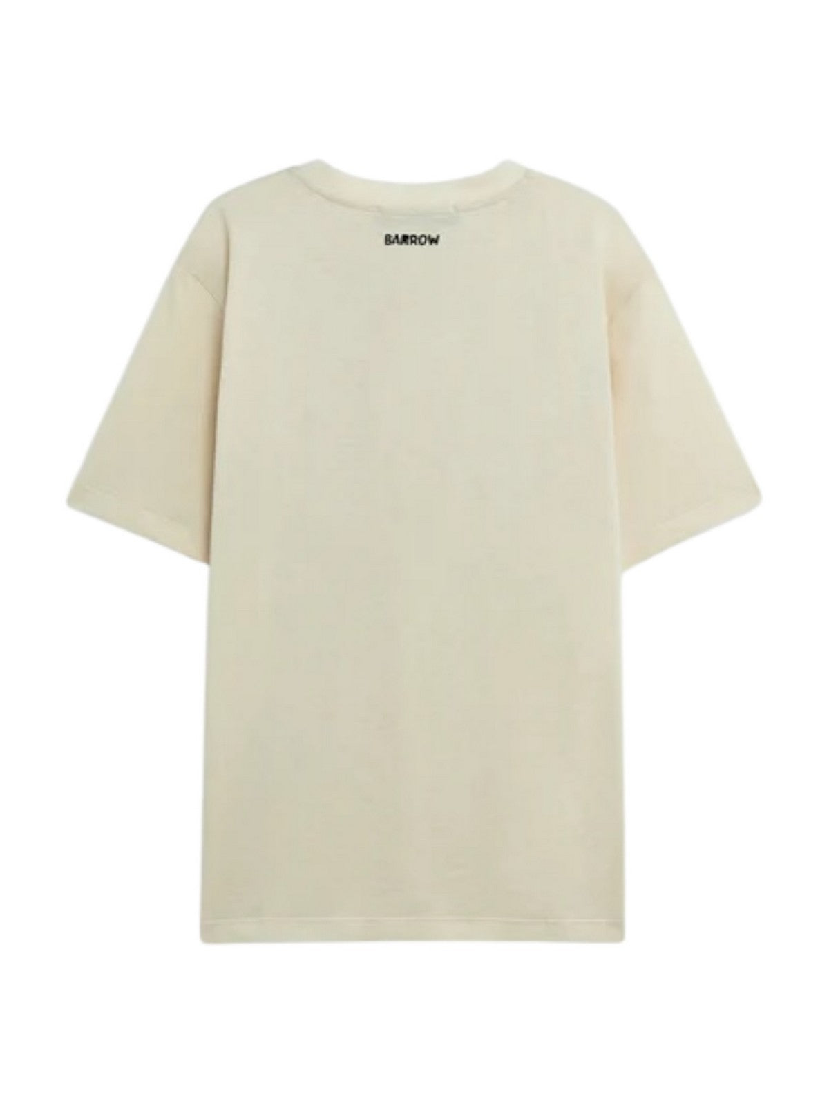 BARROW T-shirt Uomo S5BWUATH058 BW029 Beige gioboutiqueweb