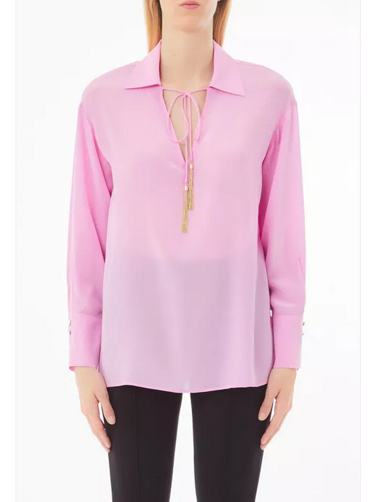 LIU JO BLACK Blusa Donna CA5267T5853 X0686 Pink cake gioboutiqueweb