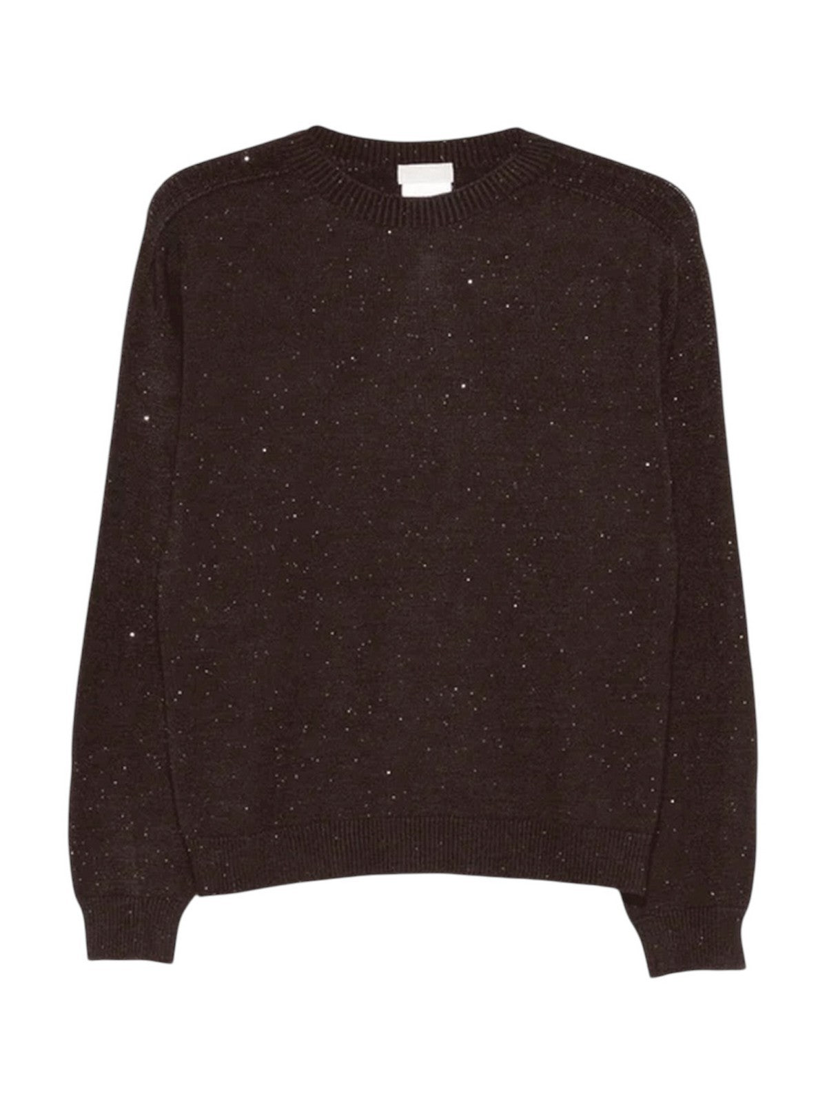 LIU JO WHITE Maglione Donna MF5483MA27R A4367 Cioccolato met