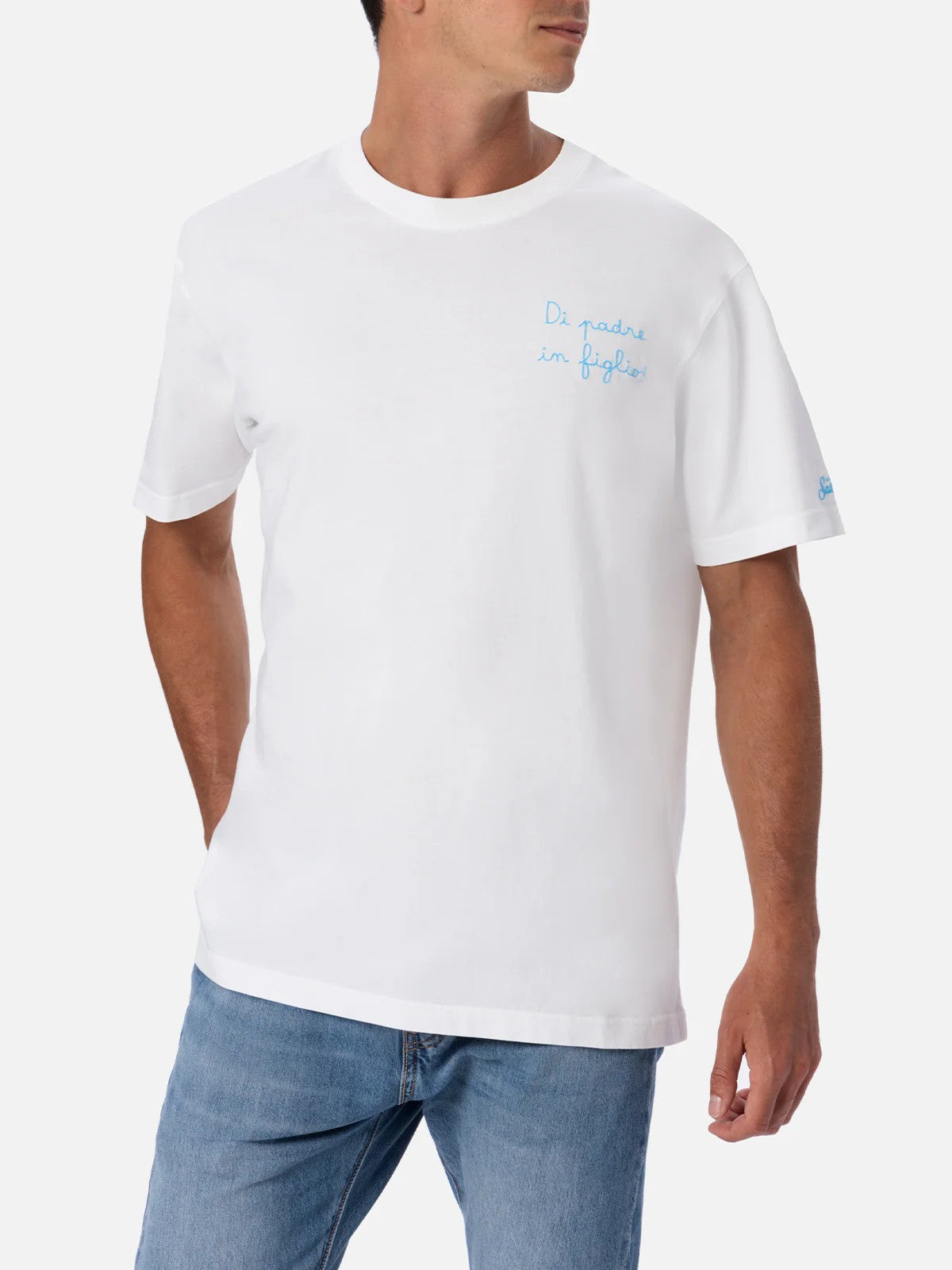 MC2 SAINT BARTH T-shirt Uomo TSHIRT MAN 04831H Bianco