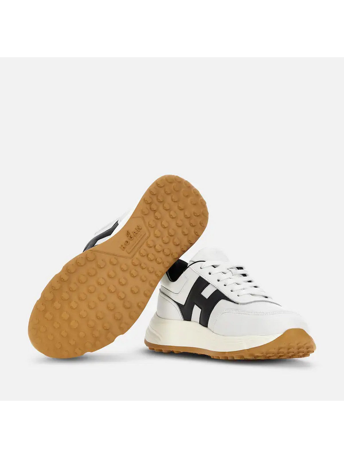 HOGAN Sneaker Uomo HXM5630FR30U6U1353 B001(BIANCO)+U805(NOTTE)