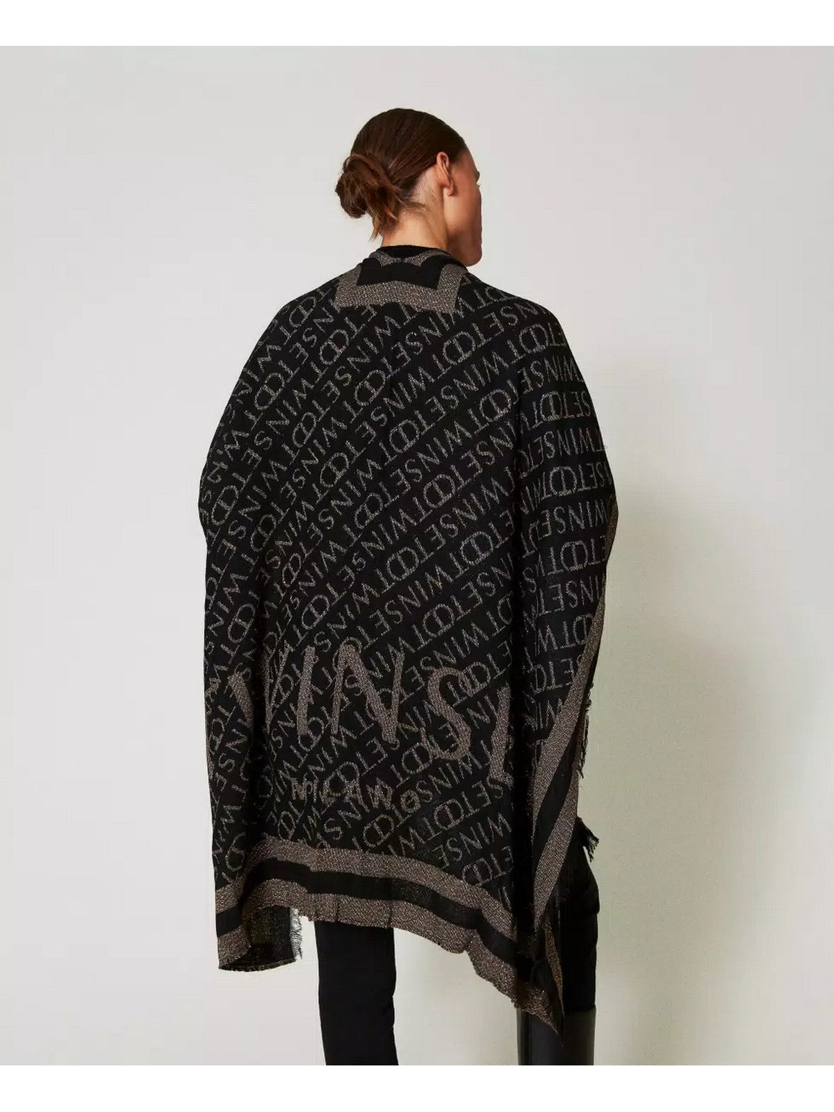 TWINSET Mantella Donna 242TO504A 00006 Nero