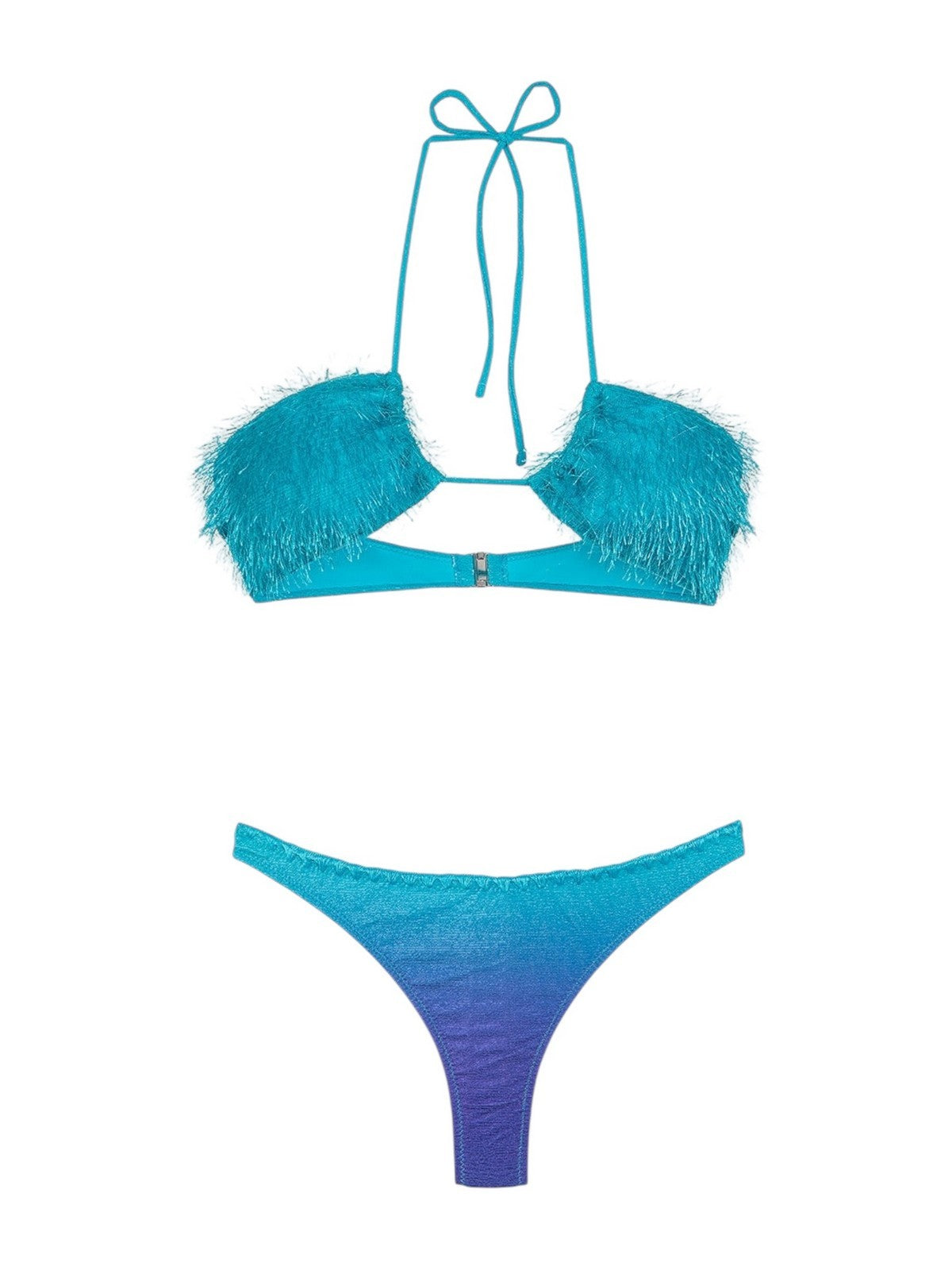 F**K Costume da bagno Donna FK25-1133X46 Turchese