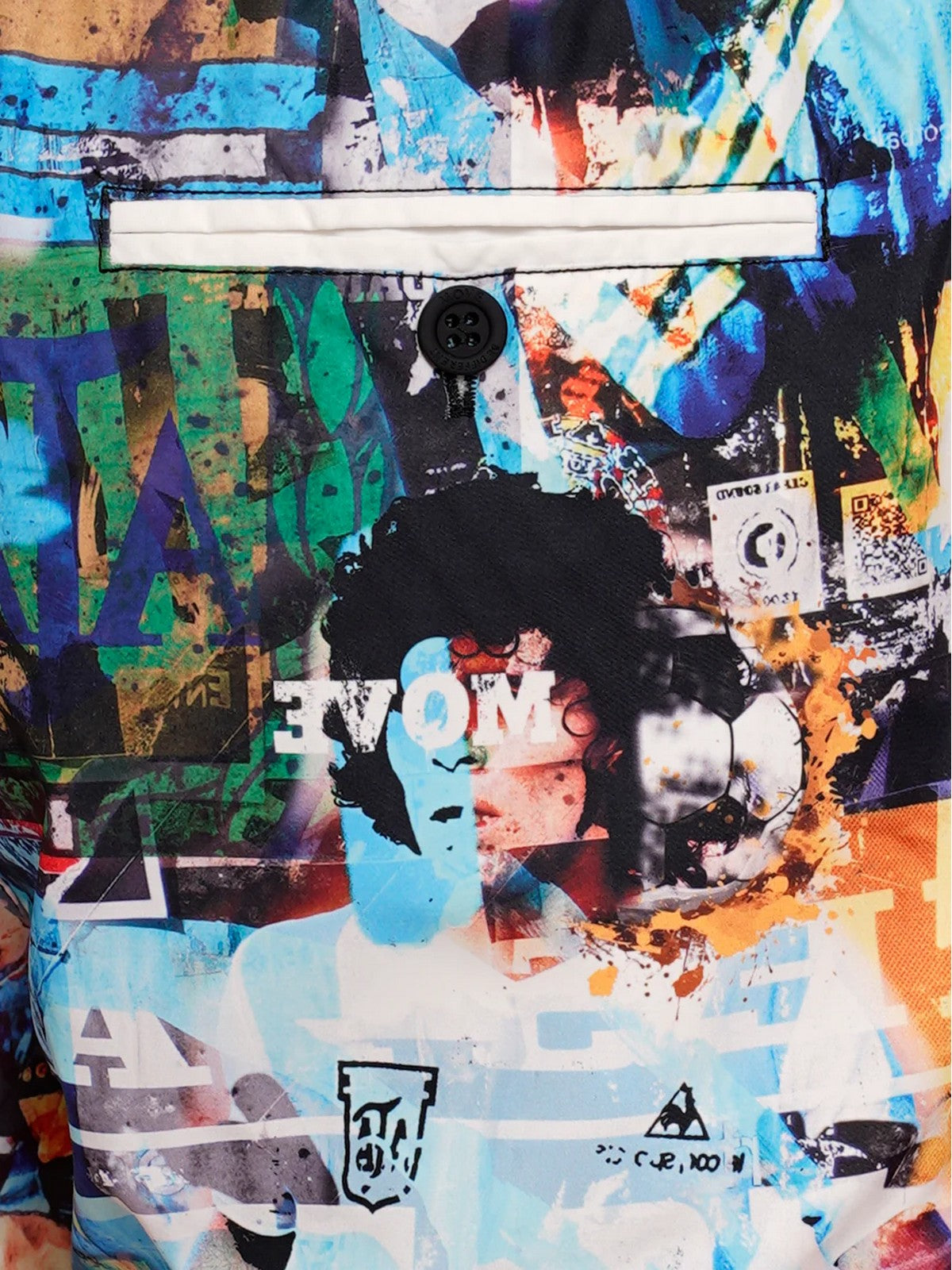 Move sein Badezimmer Kostüm Männer Svn Diego Multicolor