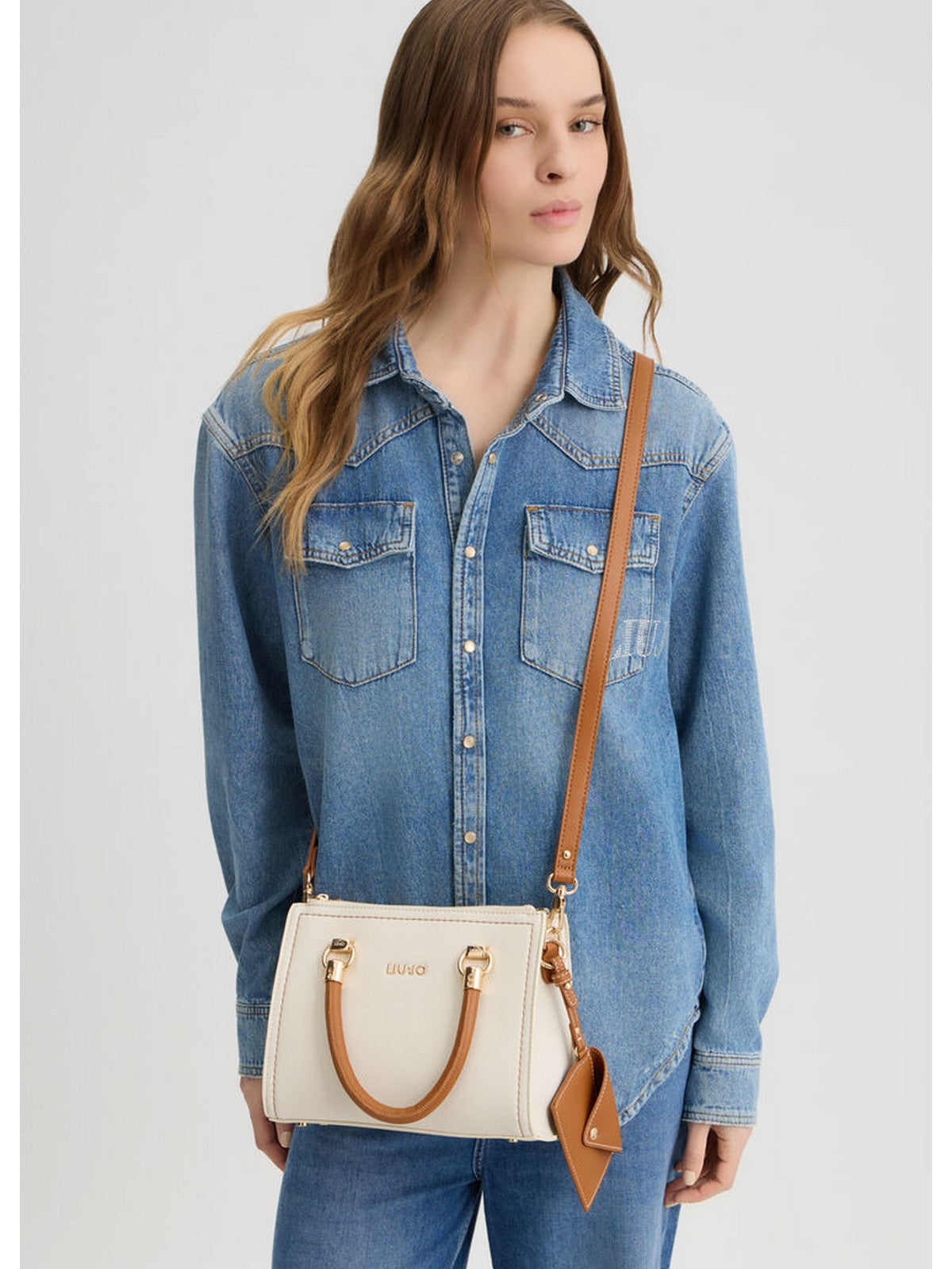 LIU JO ACCESSORIES Borsa Donna AA5163E0058 C3633 Beige gioboutiqueweb