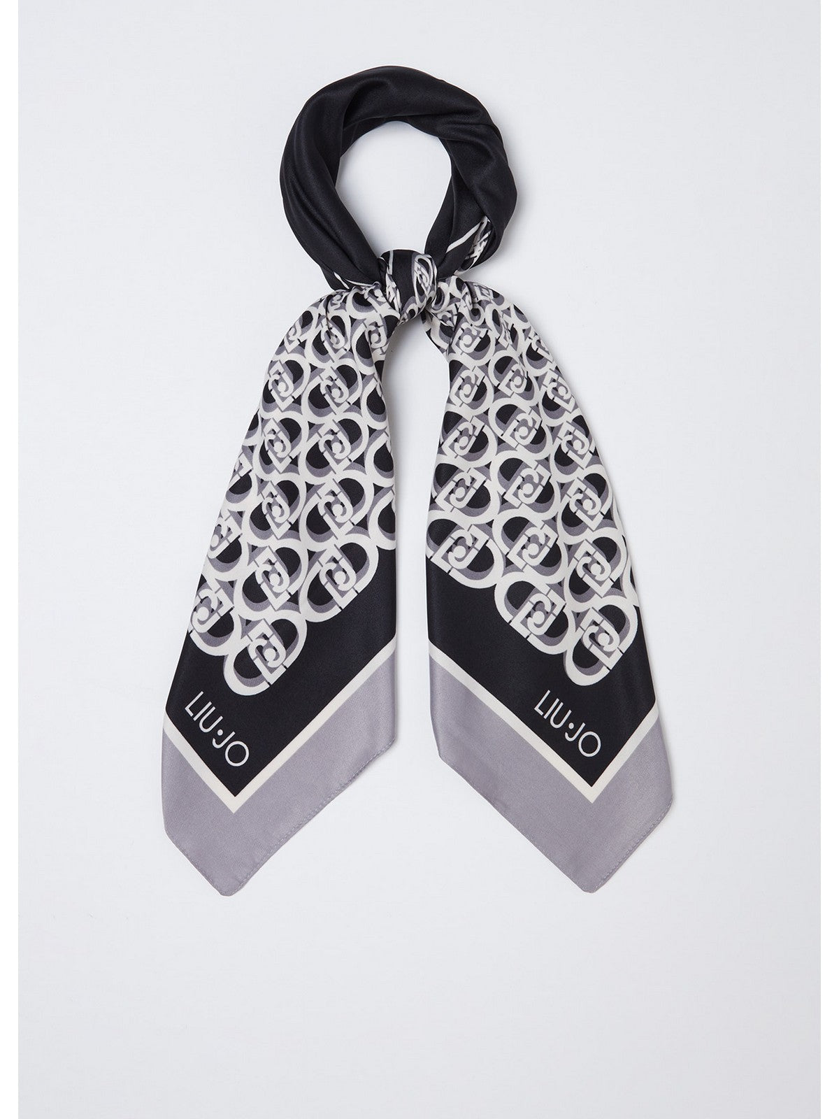 LIU JO SOFT Foulard Donna 2A4042T0300 22222 Nero gioboutiqueweb