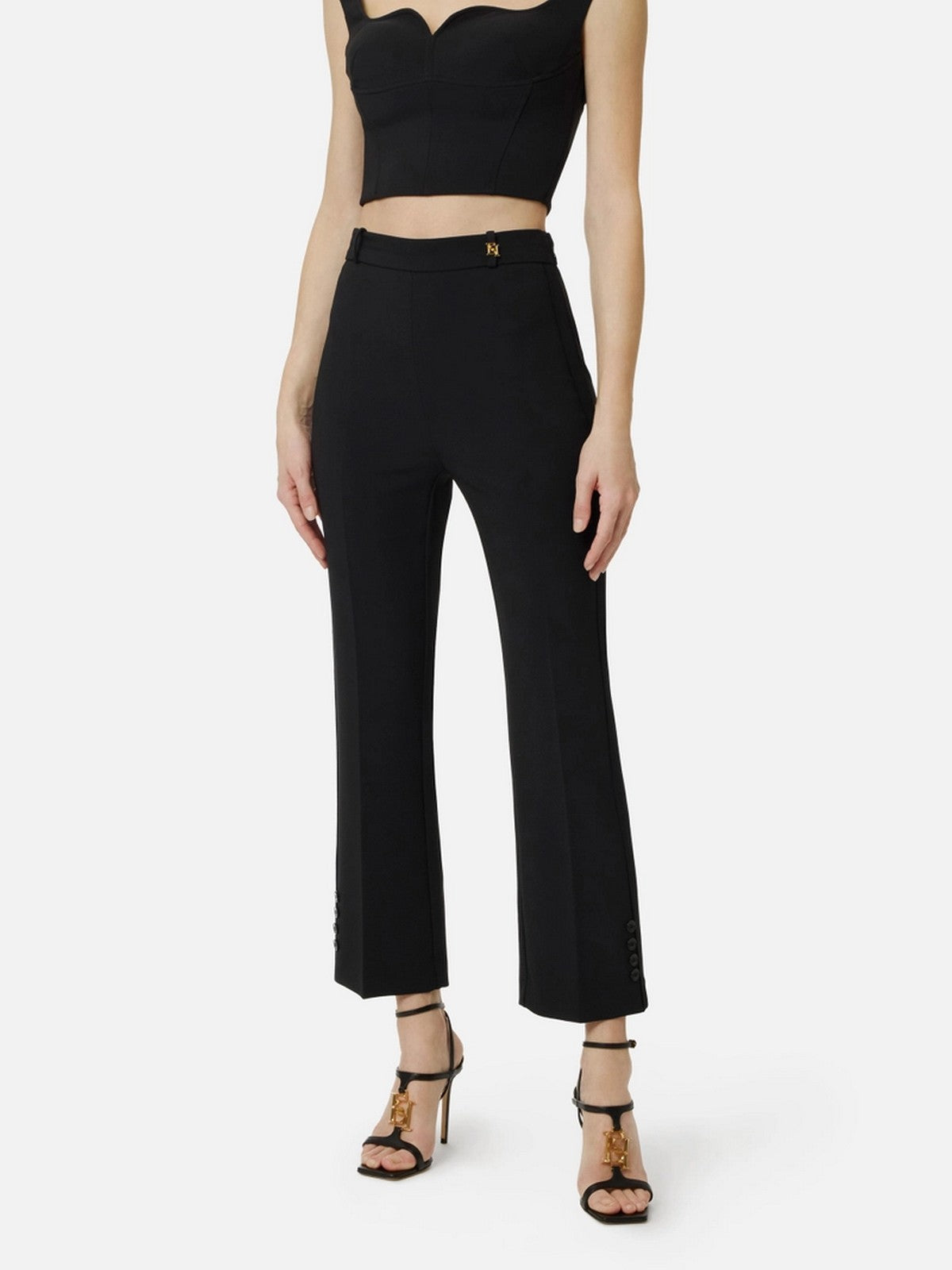 ELISABETTA FRANCHI Pantalone Donna PA16861E2 110 Nero