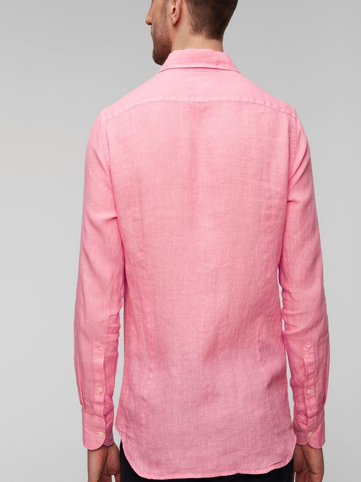 Mc2 Saint Barth Men's Shirt Pamplona 01299F Rosa