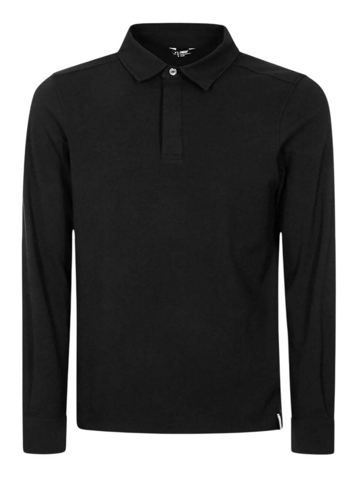 K-WAY Polo Uomo TIBERE ICE COTTON K5135JW USY BLACK PURE gioboutiqueweb