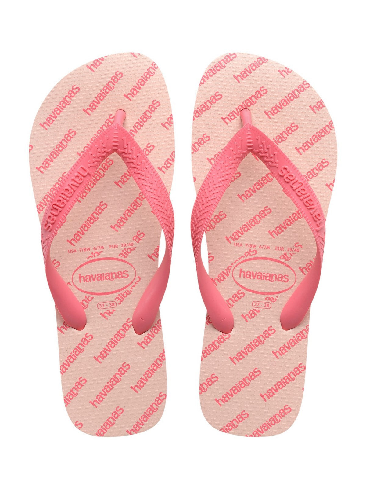 HAVAIANAS Infradito Donna Top logomania 4149891.0076 Rosa gioboutiqueweb
