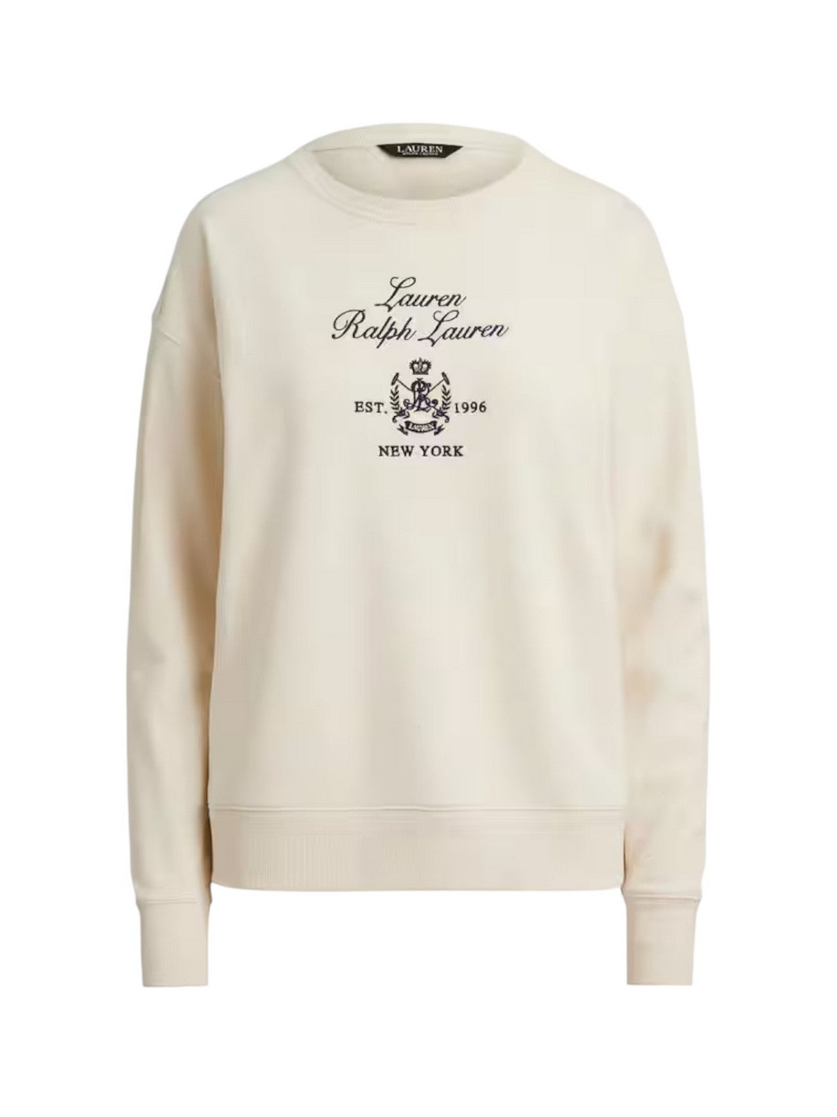 LAUREN RALPH LAUREN Felpa Donna KAPPY-LONG SLEEVE-SWEATSHIRT 200P03726 002 MASCARPONE CREAM