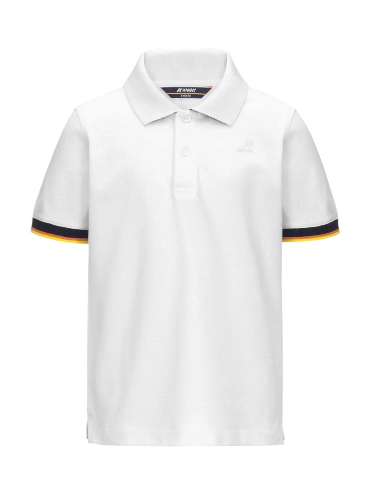 K-WAY KIDS Polo Bambini e ragazzi P. VINCENT PIQUE K6126LW 001 WHITE