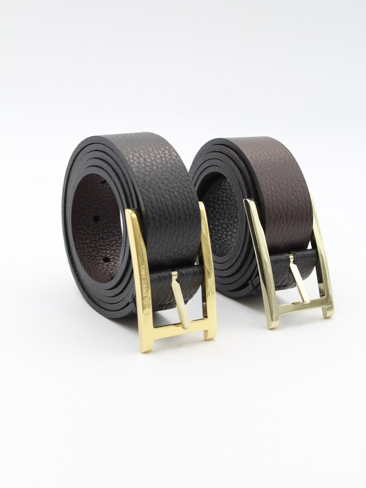 ORCIANI Cintura Uomo MICRON DOUBLE U08238B N+E Nero gioboutiqueweb