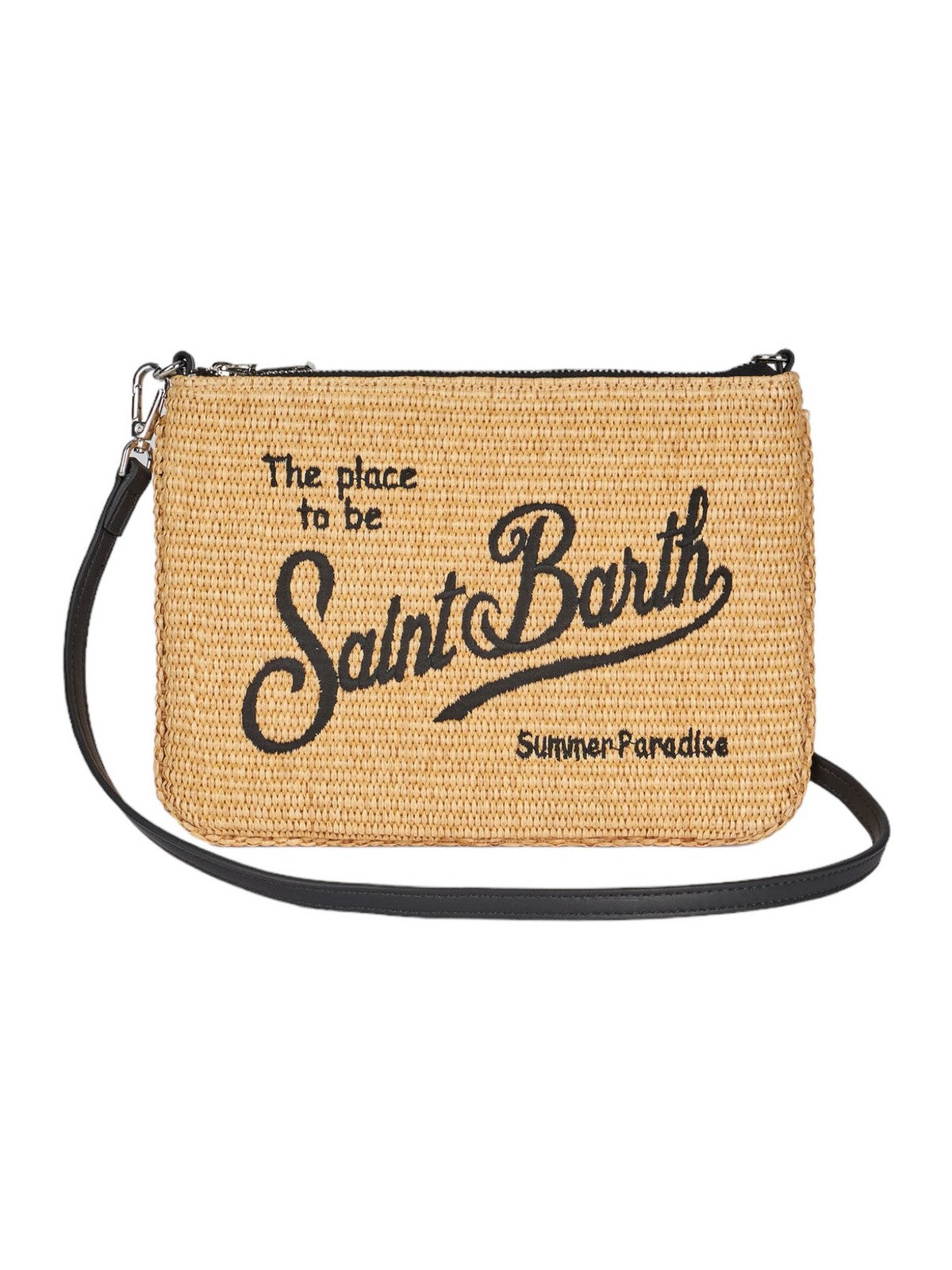 Mc2 Saint Barth Pochette Donna Parisienne Straw 00792F Beige