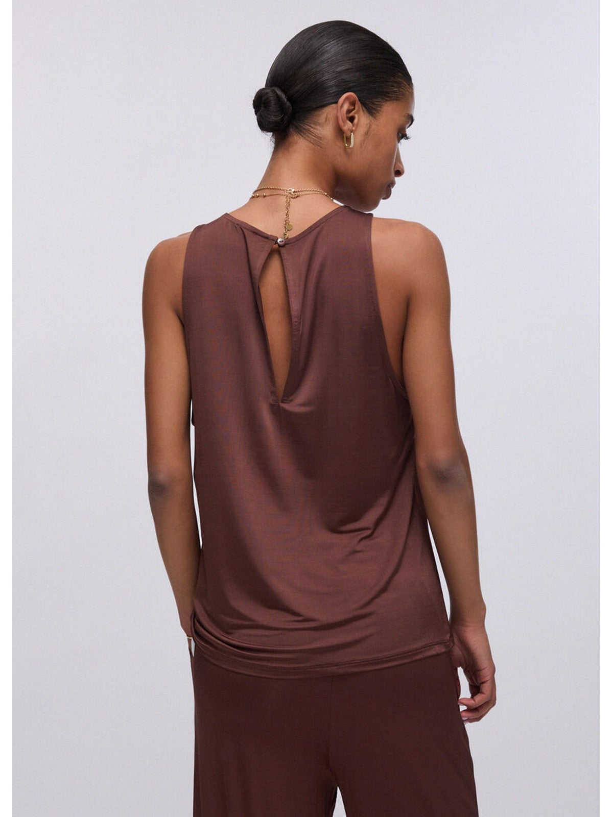 LIU JO BEACHWEAR Top Donna VA6158J3888 91118 TERRA